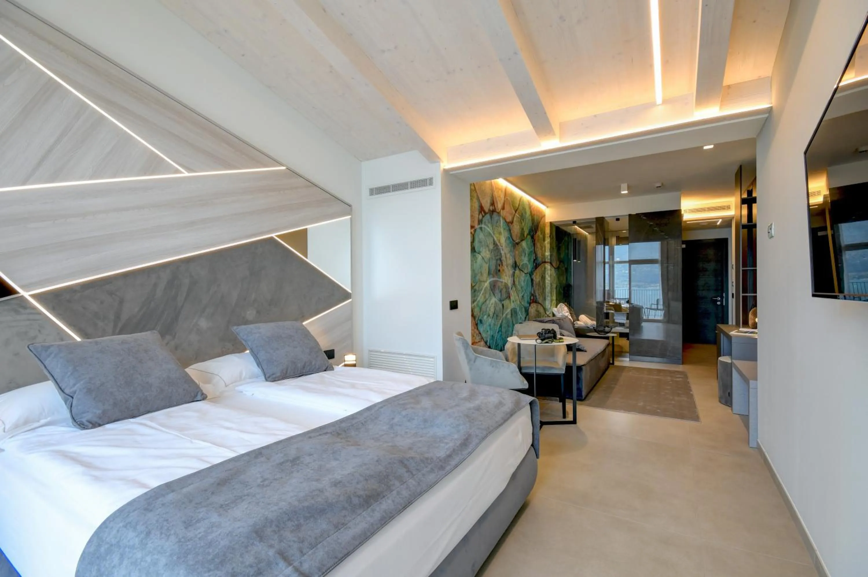 Bedroom, Bed in Hotel Du Lac