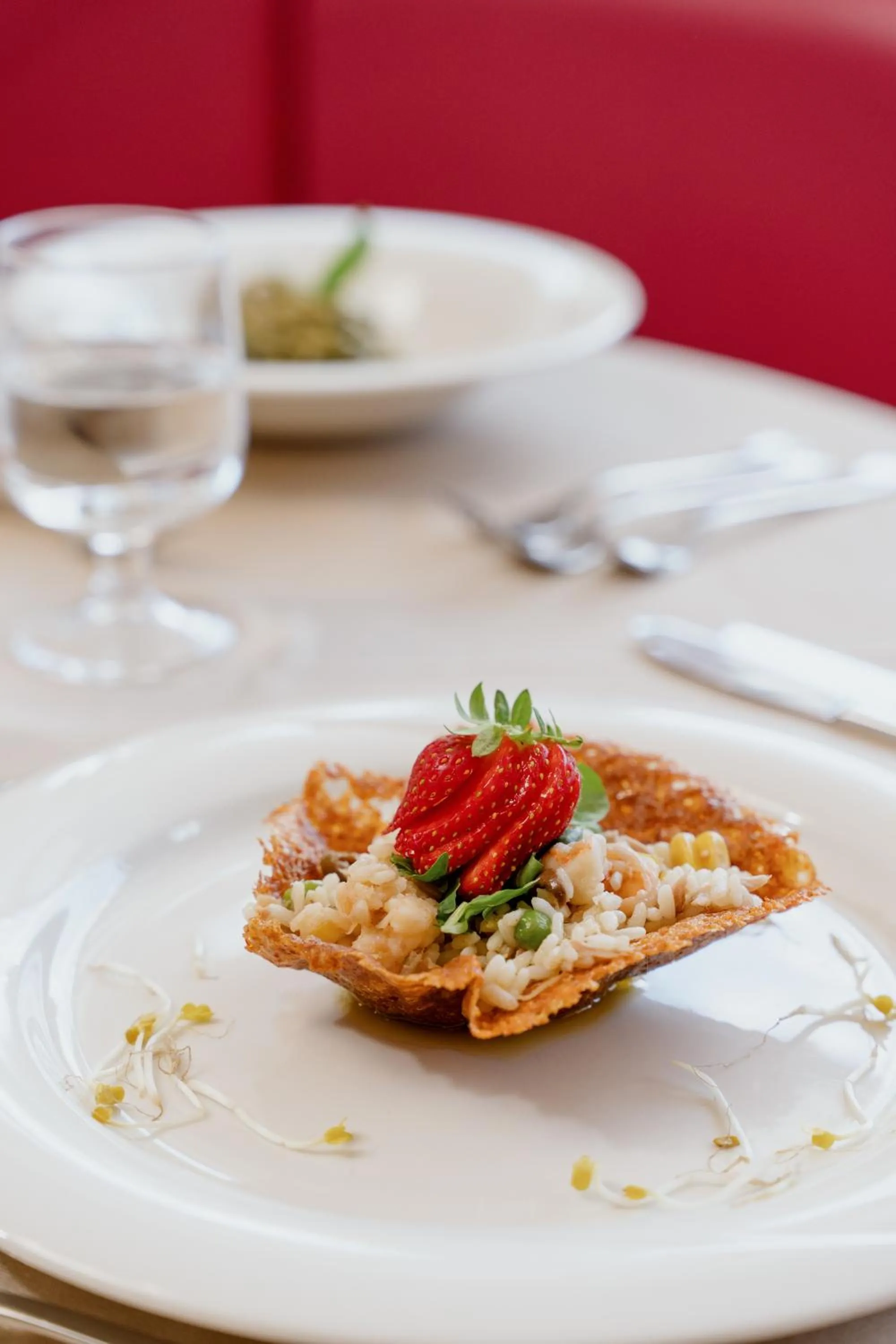 Food in Hotel Du Lac