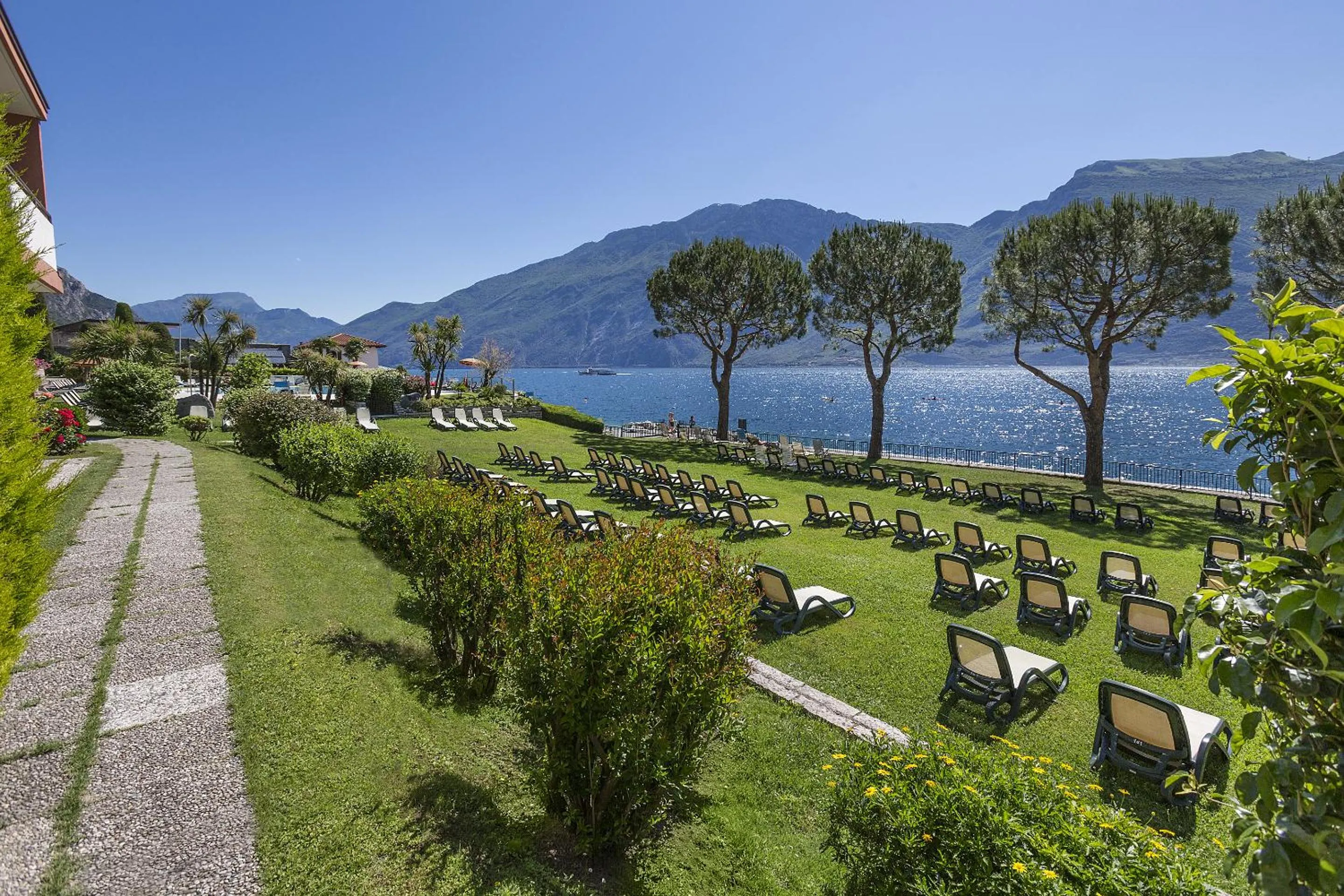 Garden in Hotel Du Lac