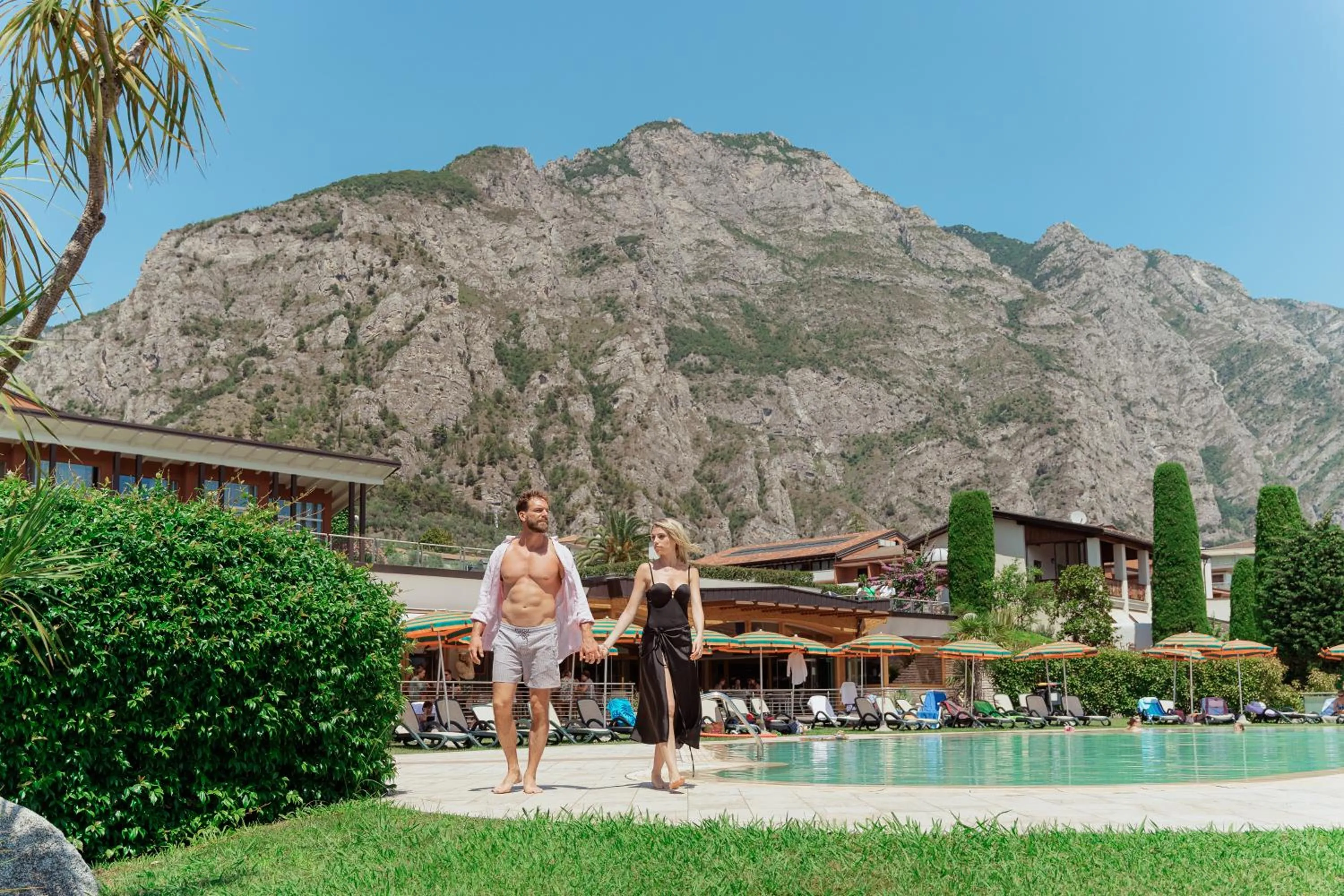 Swimming pool in Hotel Du Lac