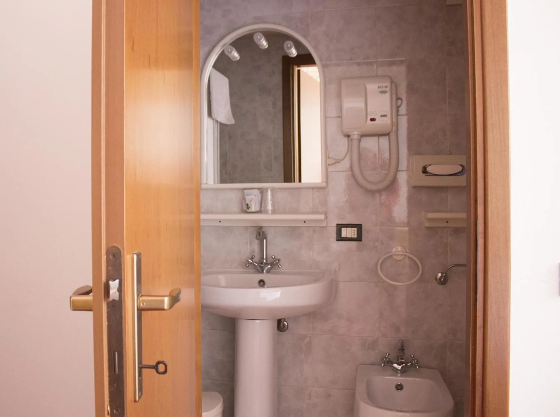 Bathroom in Hotel Portici