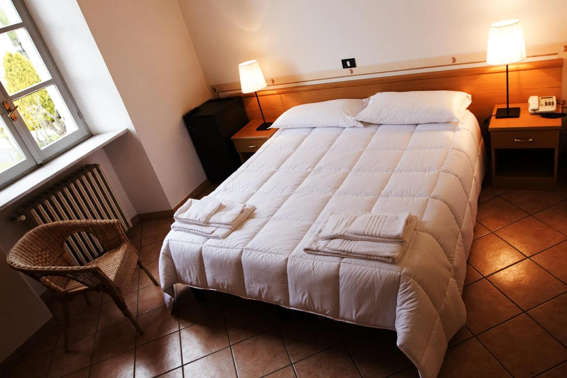 Bedroom, Bed in Hotel Portici