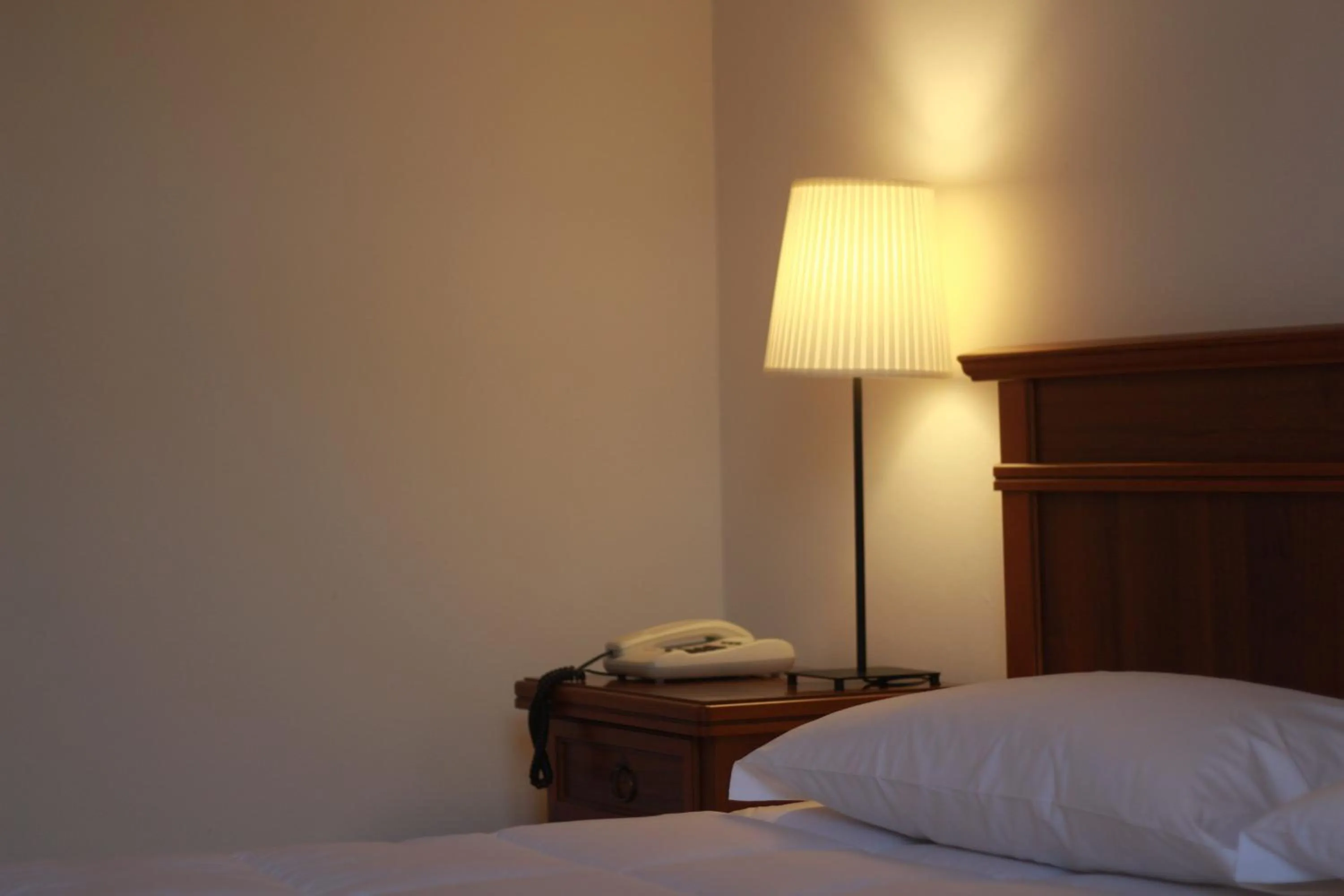 Bed in Hotel Portici