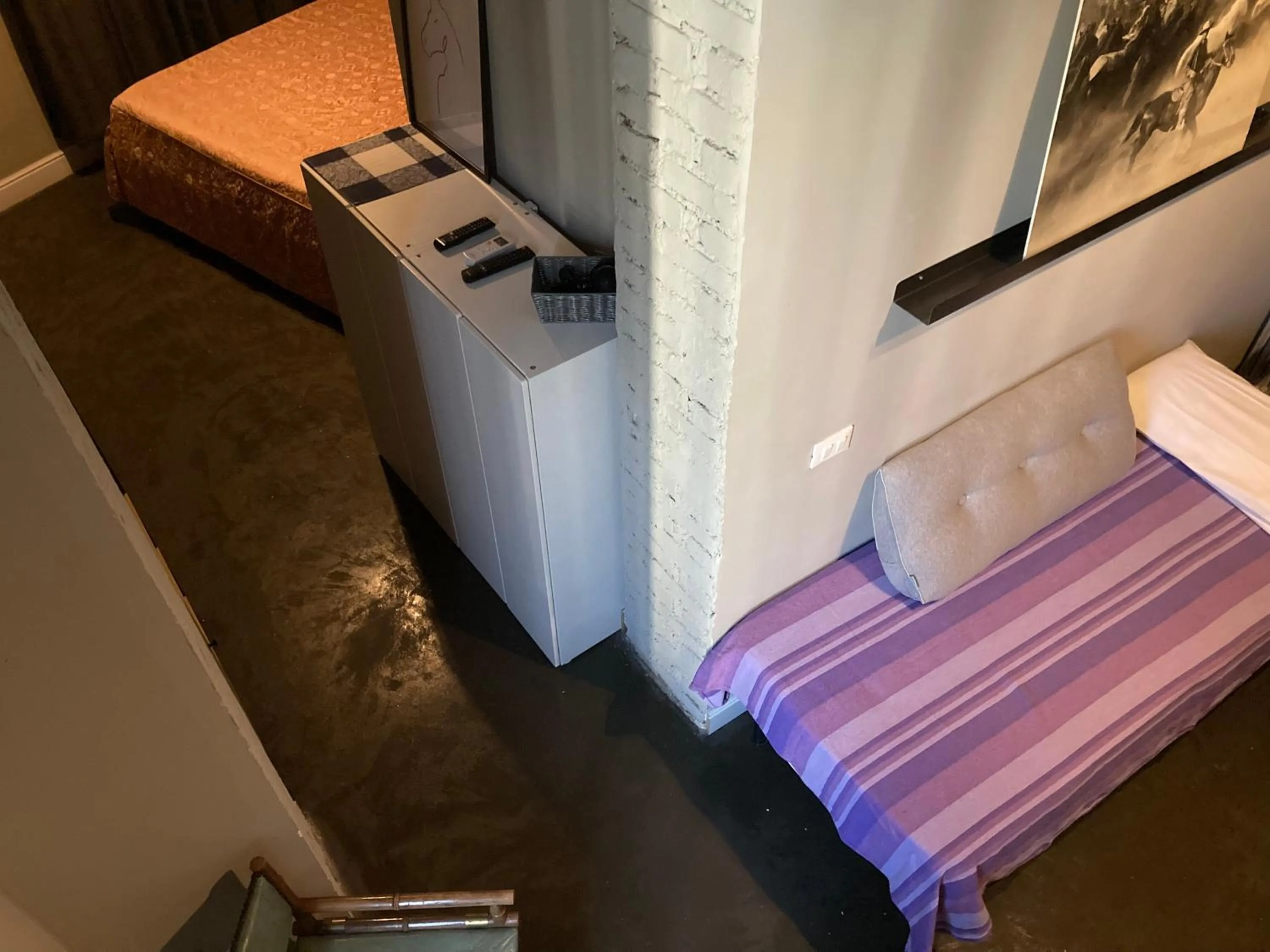 Bed in Hotel Calypso