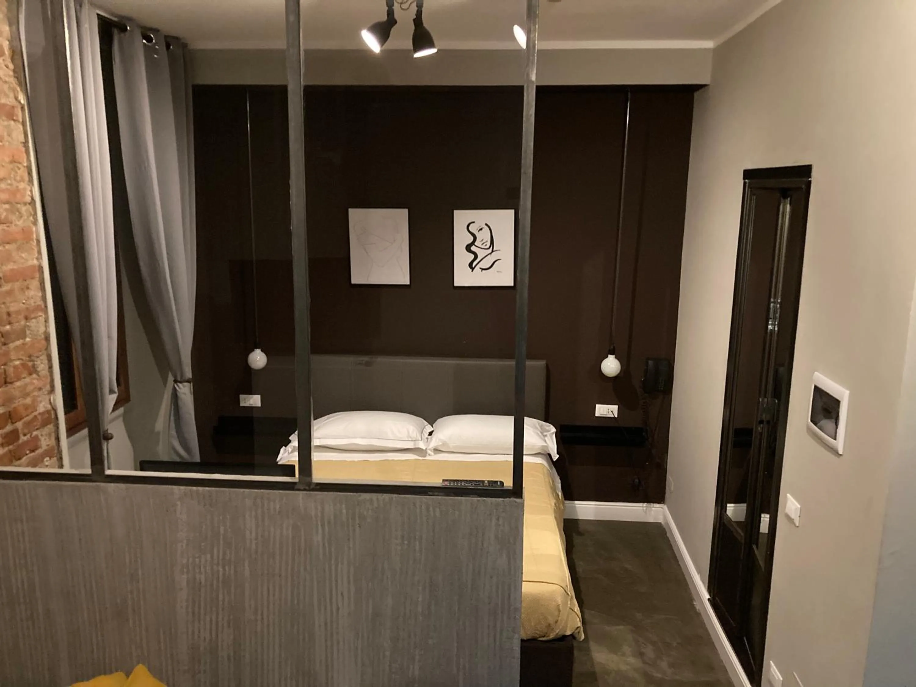 Bed in Hotel Calypso