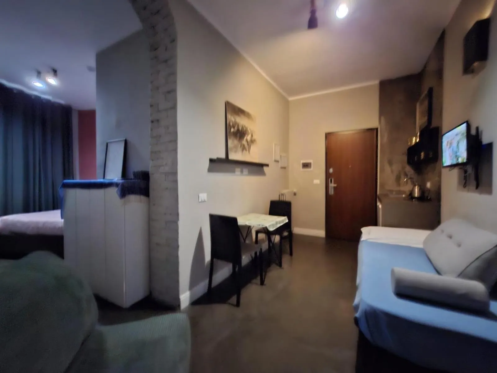 Bed in Hotel Calypso