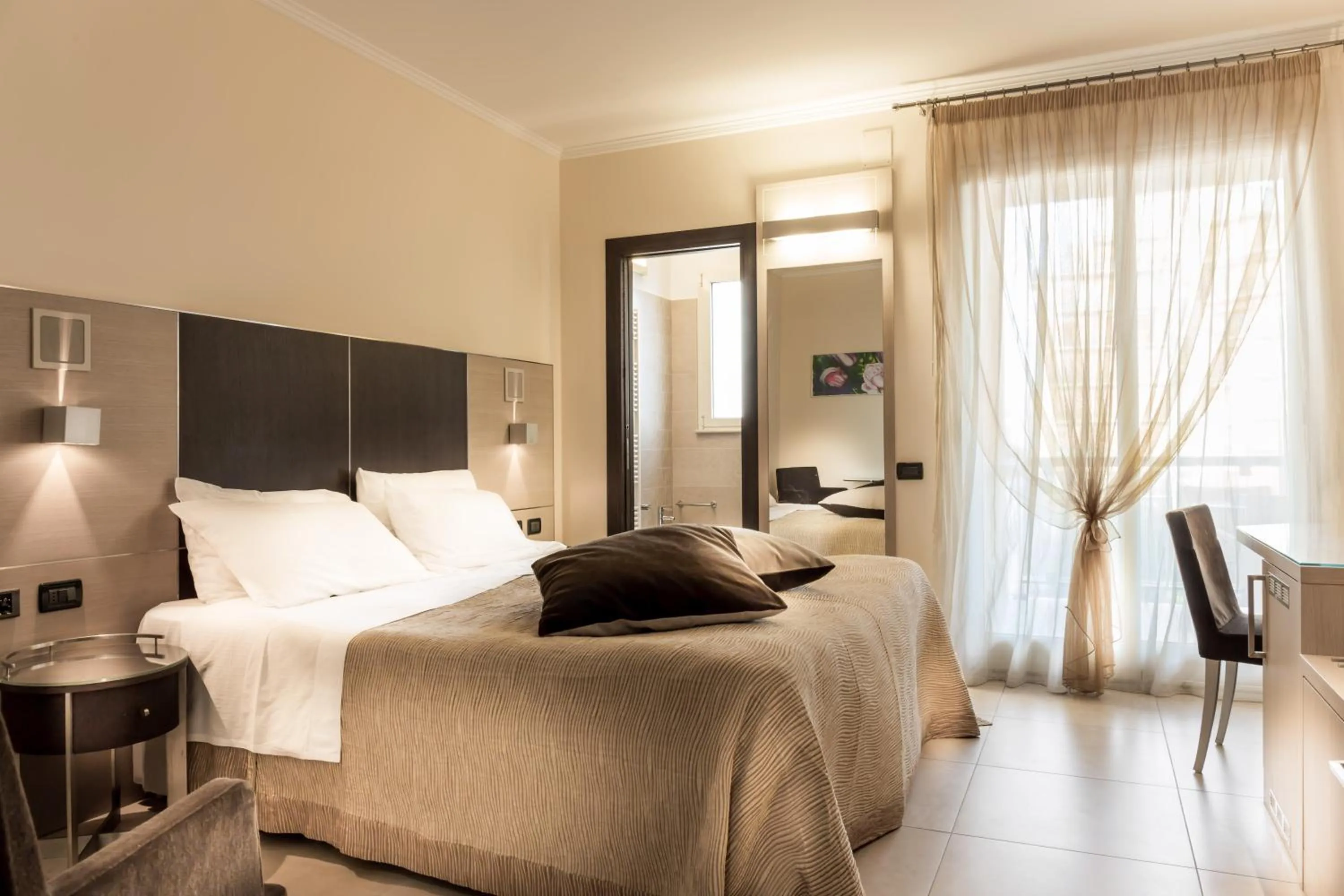 Bed in Hotel Imperial