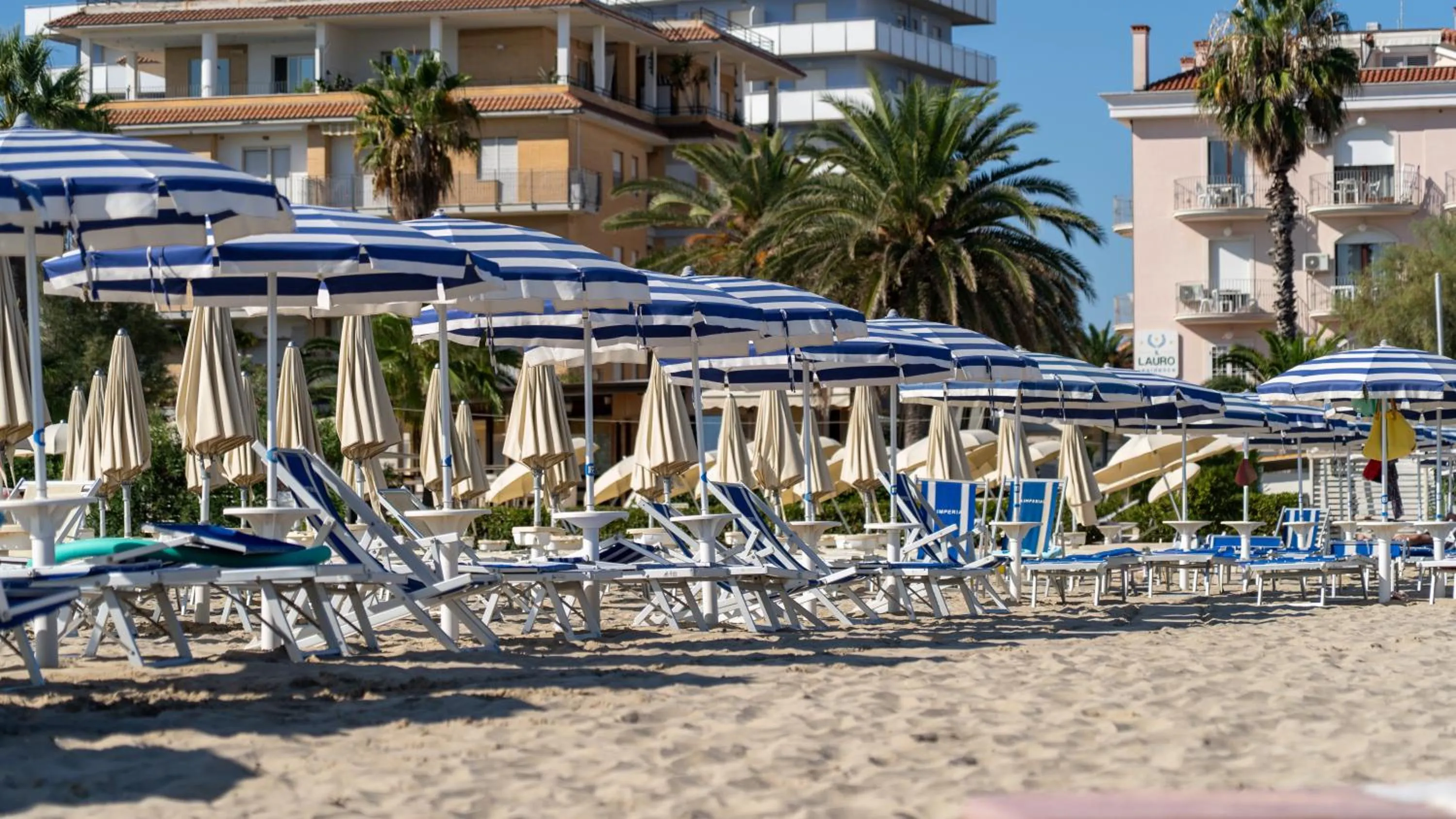 Beach in Hotel Imperial