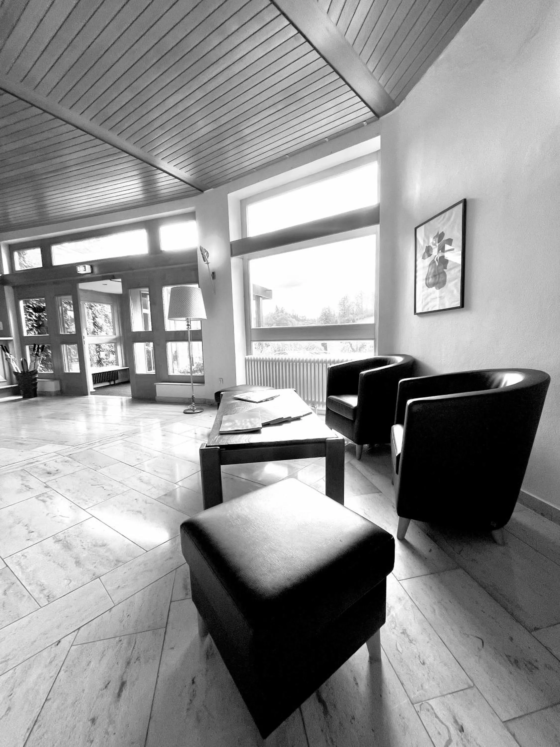 Lobby or reception in Hotel Sonnenberg Garni