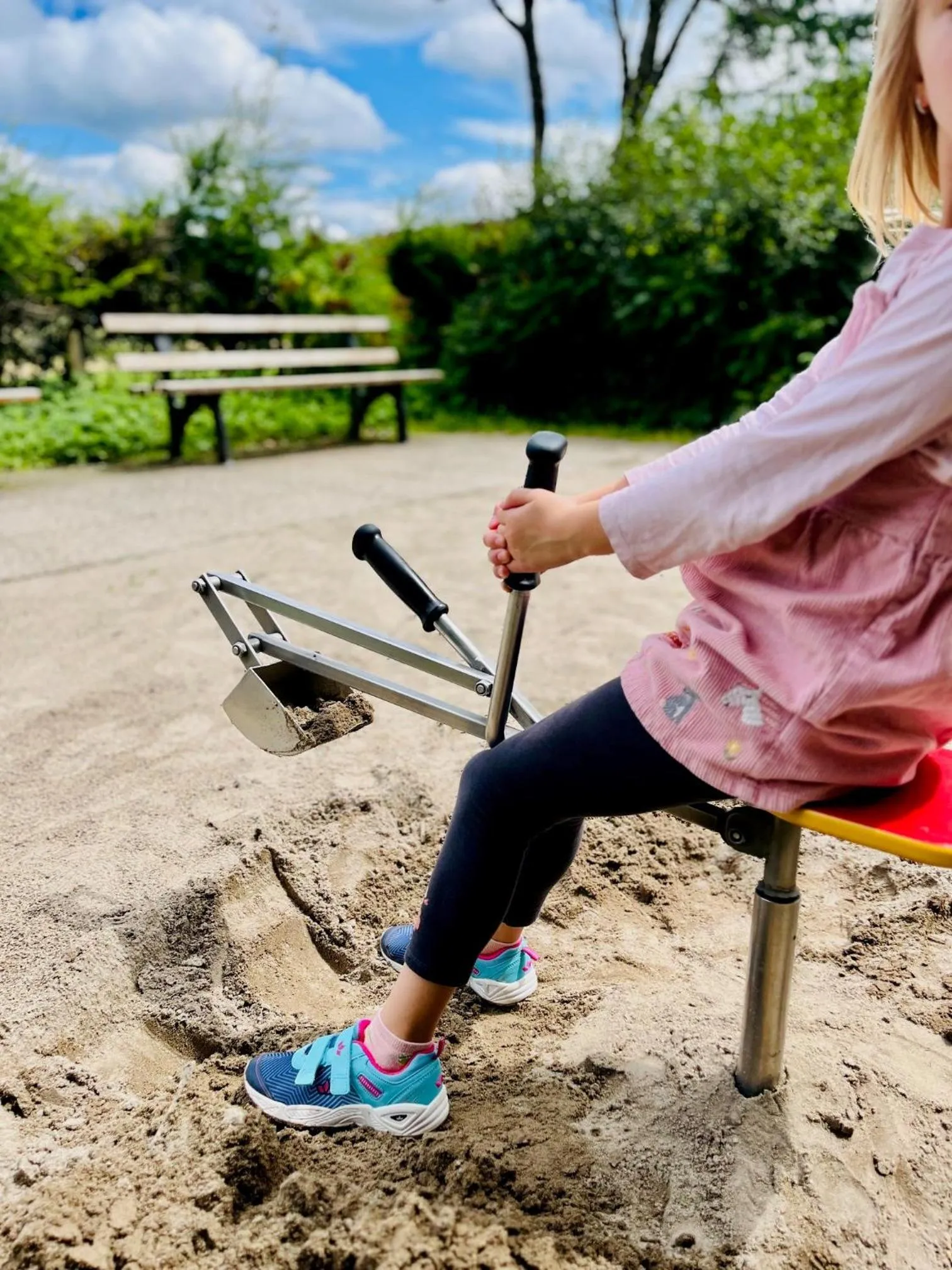 Children play ground in Hotel Sonnenberg Garni