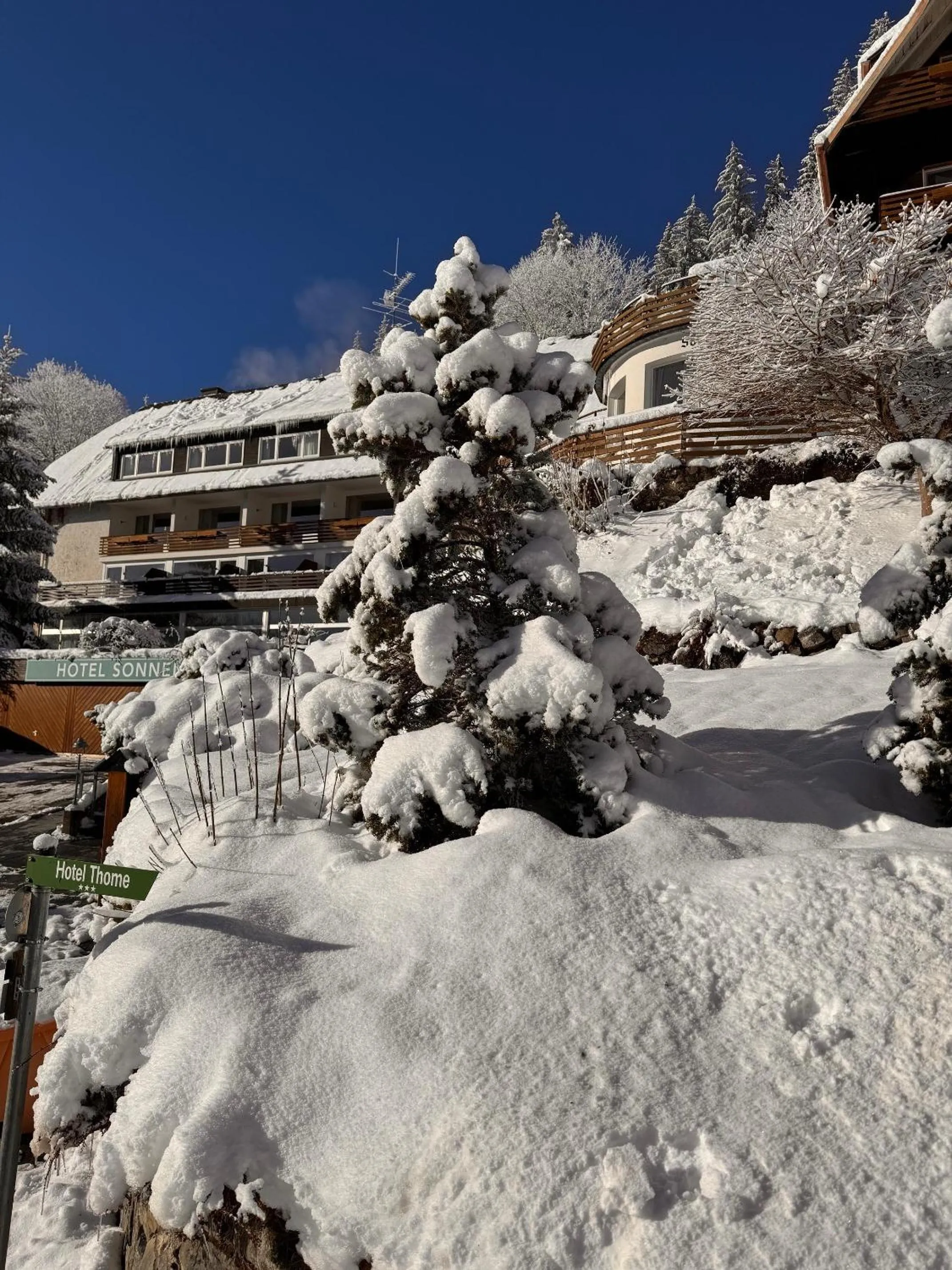 Property building in Hotel Sonnenberg Garni