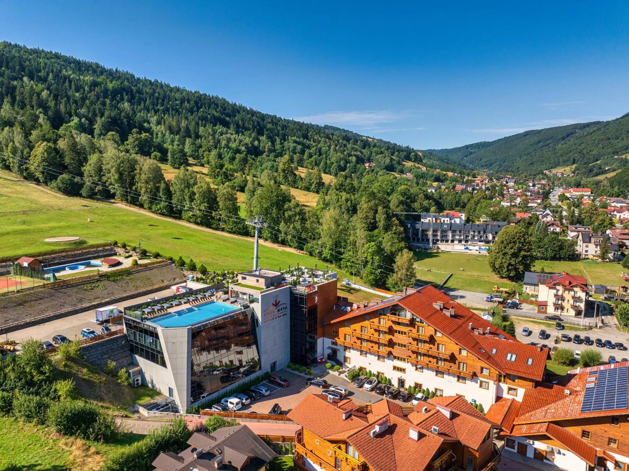 Property building in Hotel META Resort & Vine SPA