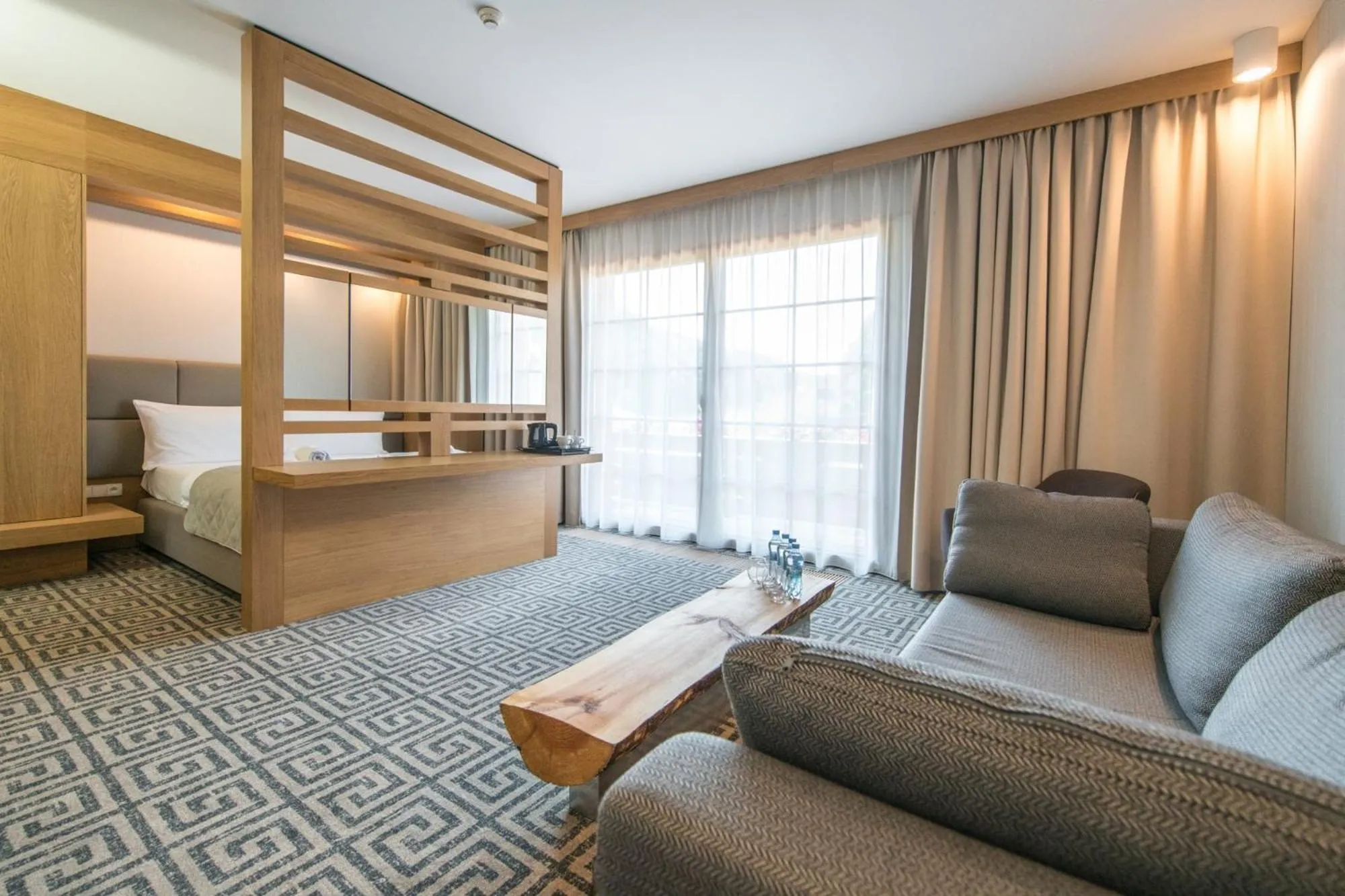 Bedroom, Bed in Hotel META Resort & Vine SPA