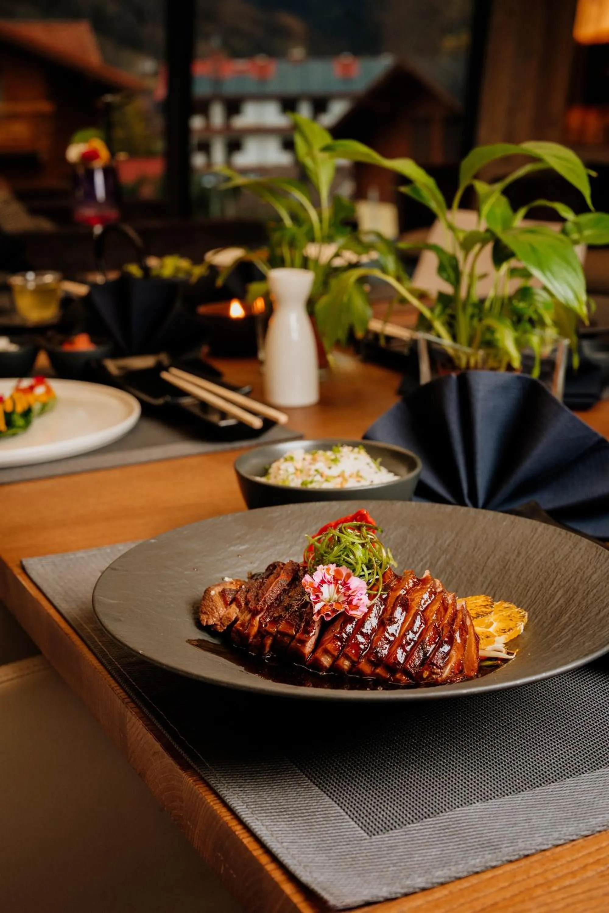 Restaurant/places to eat in Hotel META Resort & Vine SPA