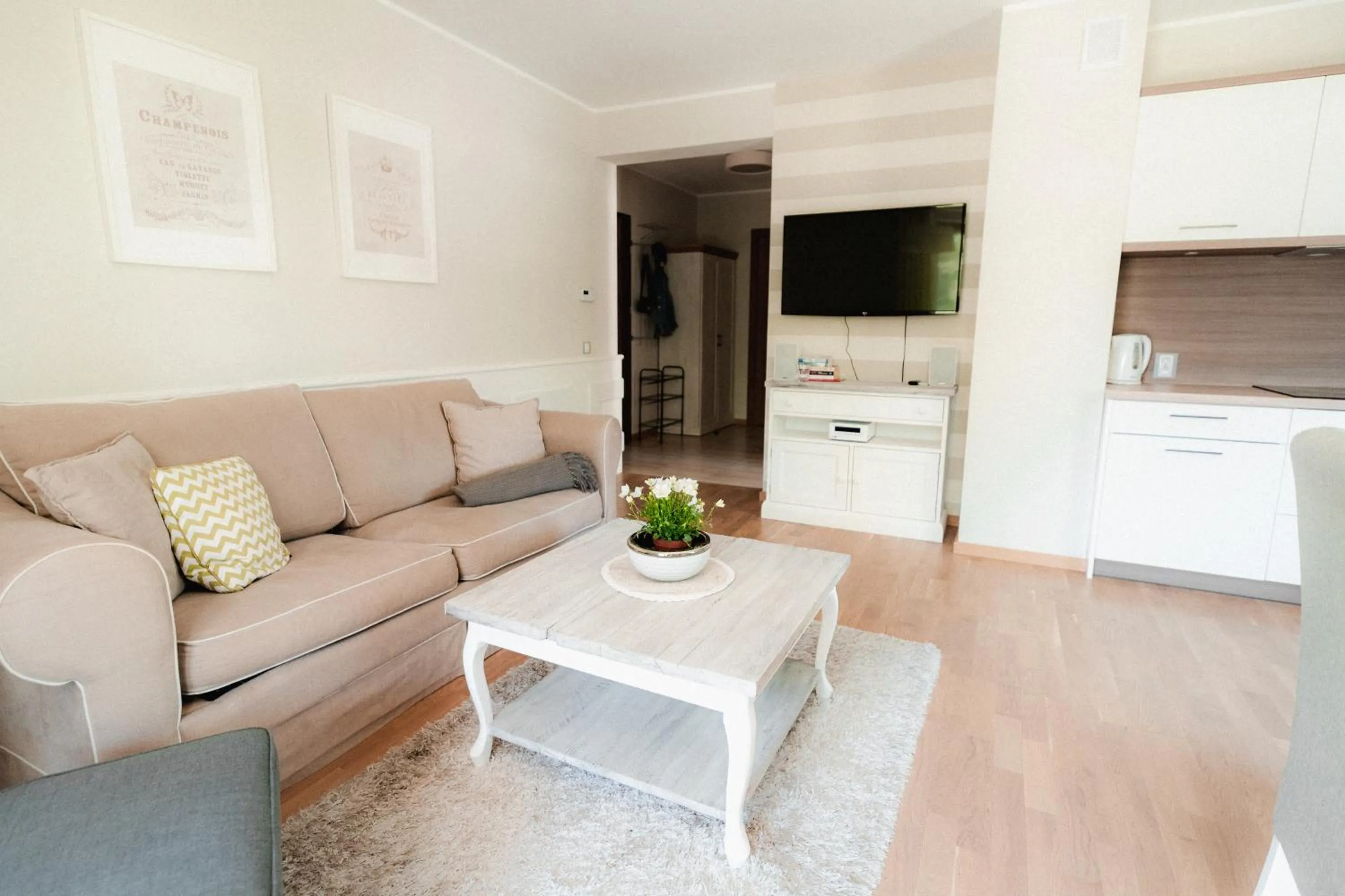 Living room in Sosnowe Tarasy