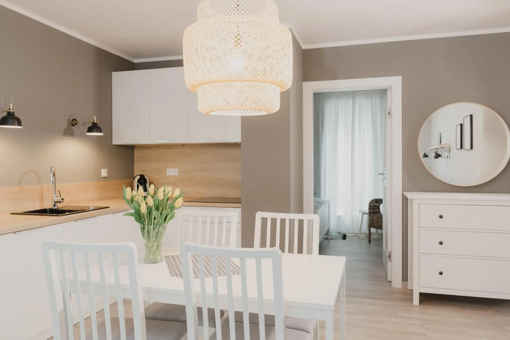 Kitchen or kitchenette in Sosnowe Tarasy
