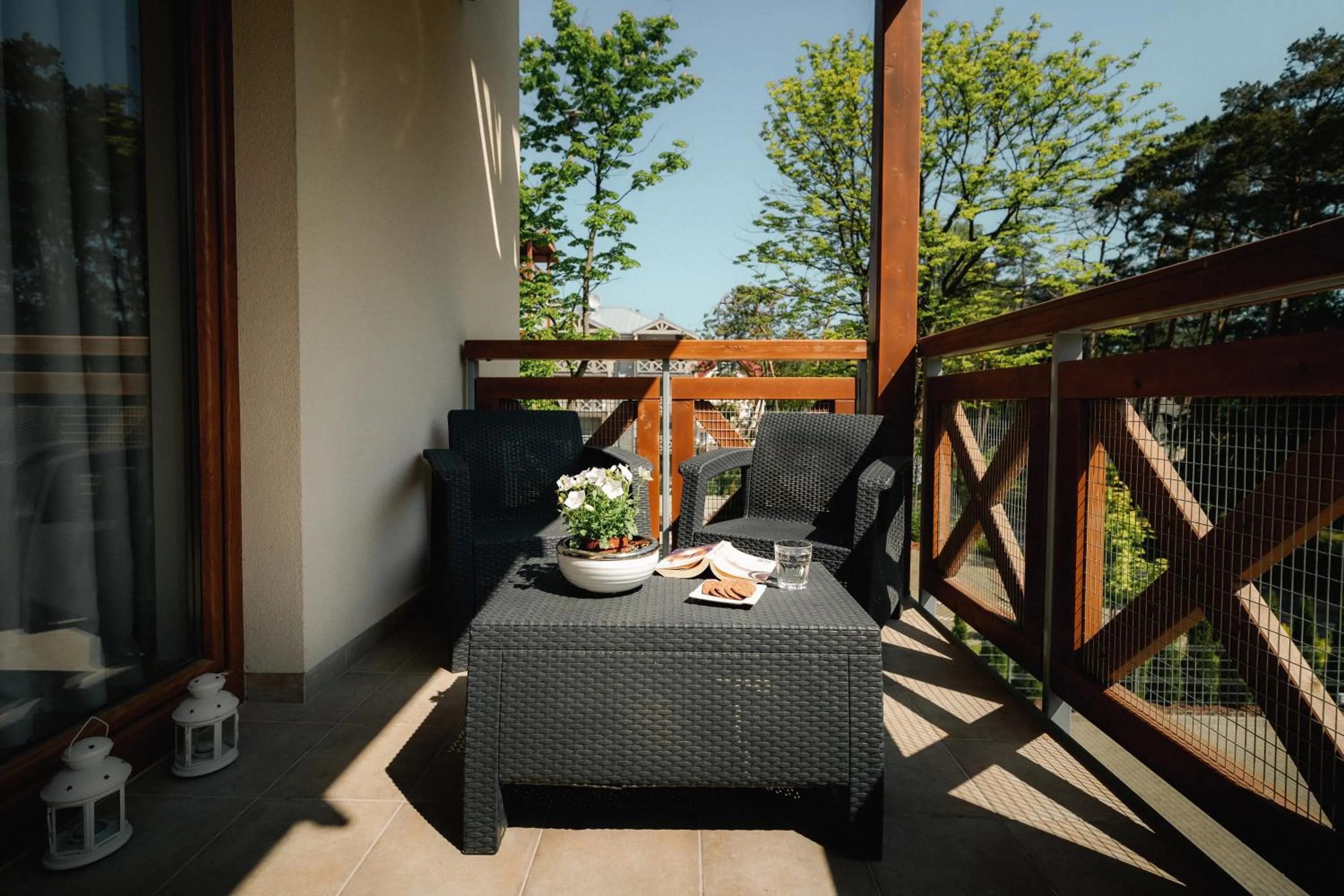 Balcony/Terrace in Sosnowe Tarasy