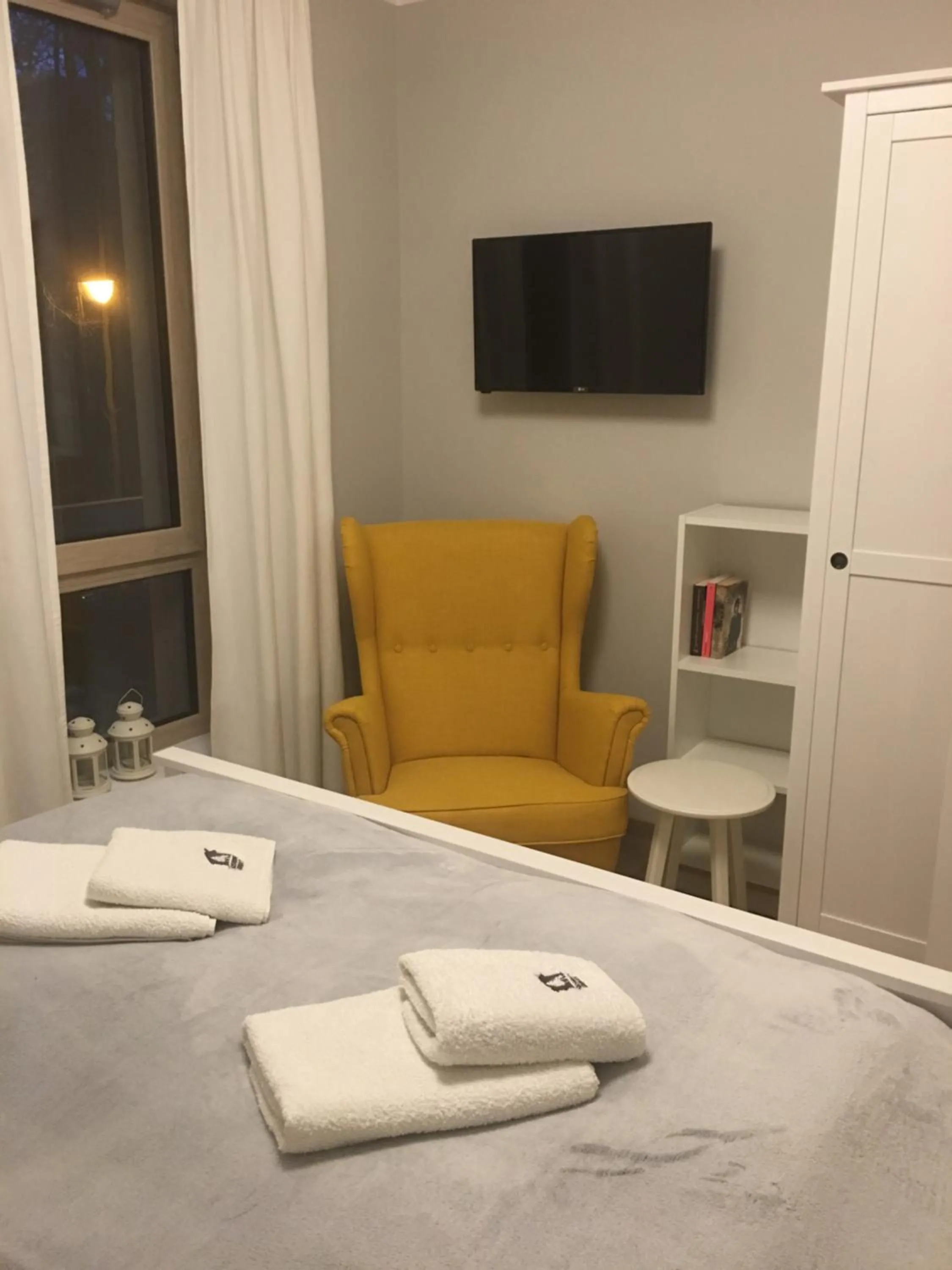 Bedroom, Bed in Sosnowe Tarasy