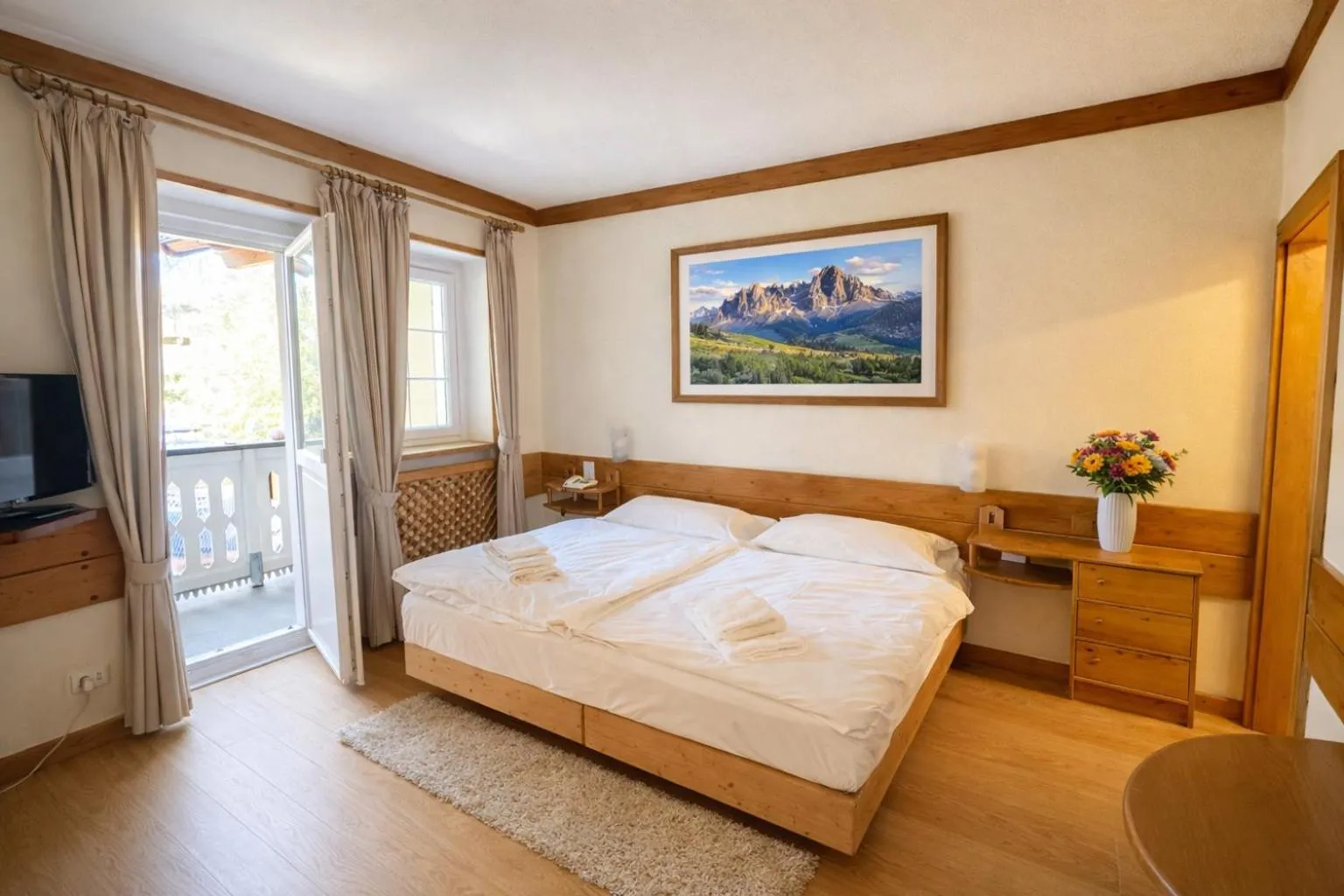 Bed in Parc Hotel Victoria