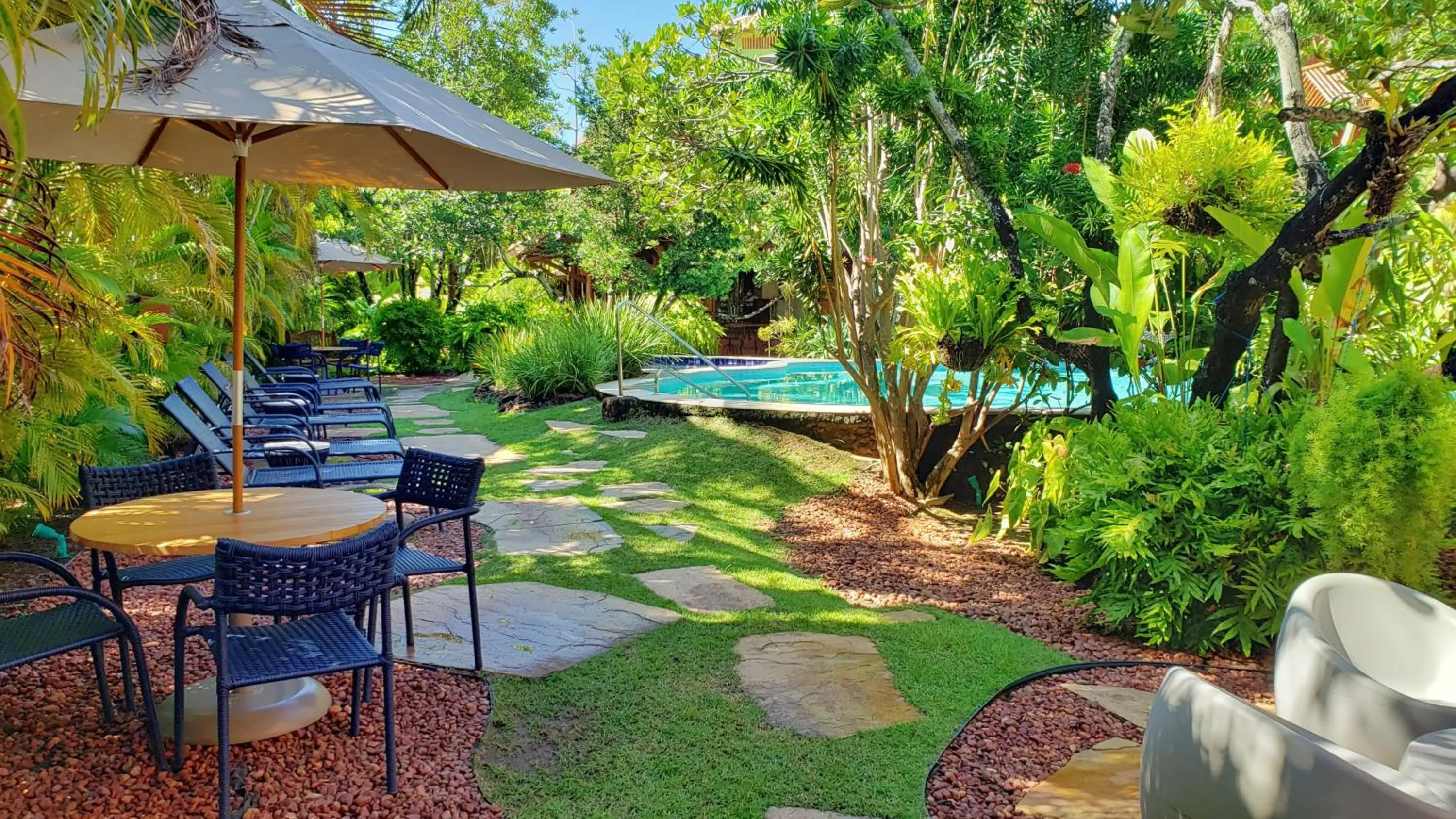 Garden in Pousada Casa do Forte