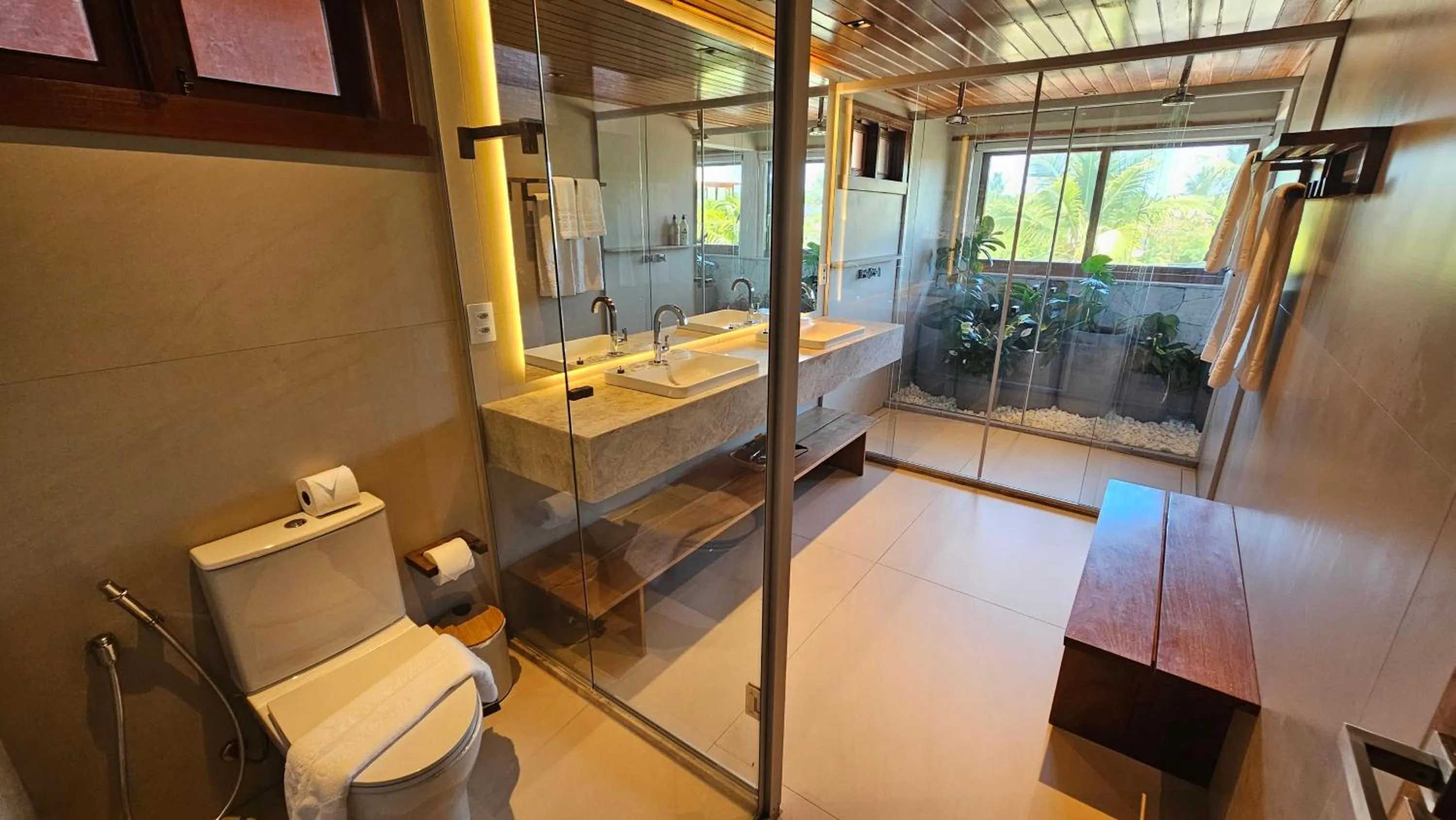 Bathroom in Pousada Casa do Forte