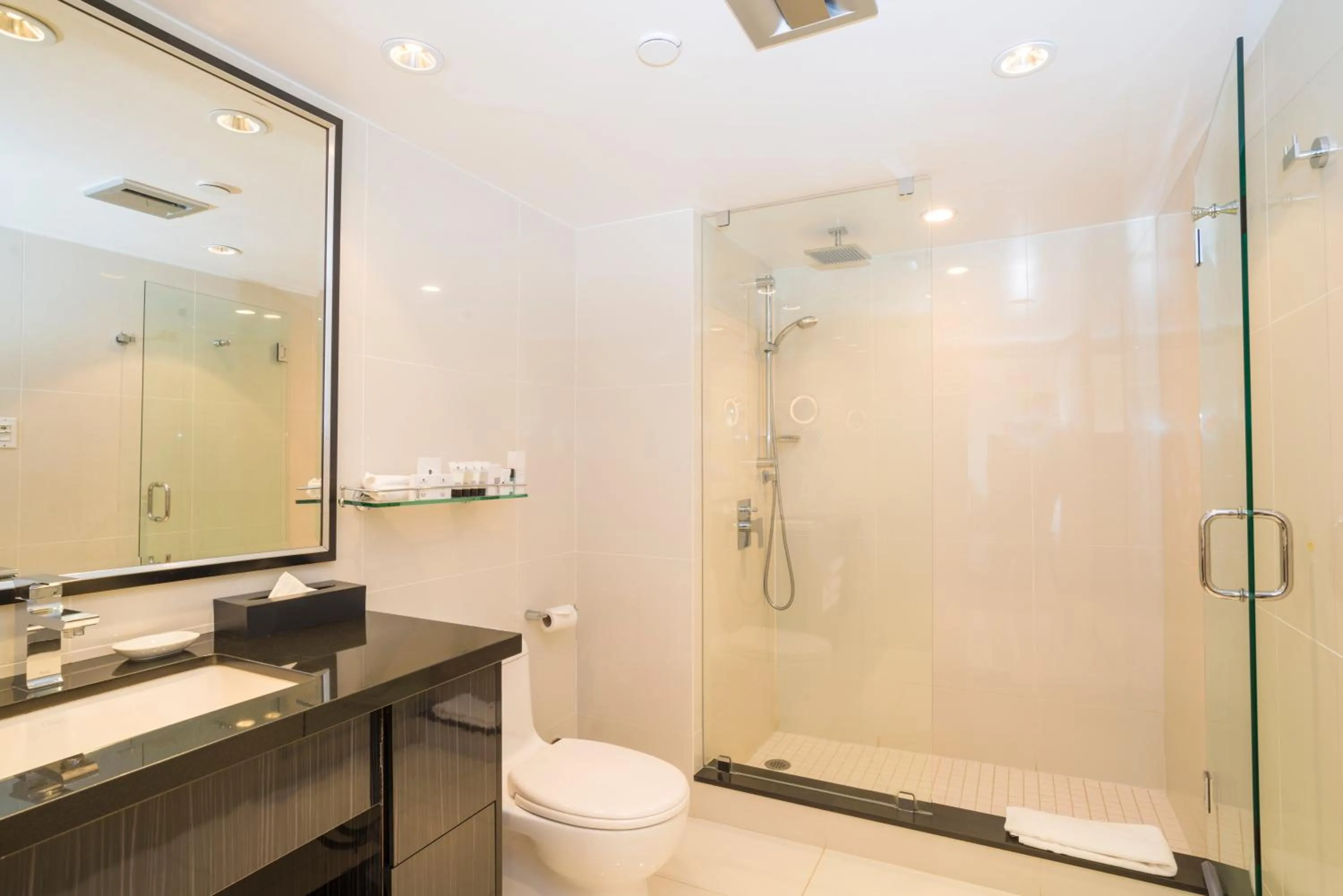 Shower in Granville Island Hotel