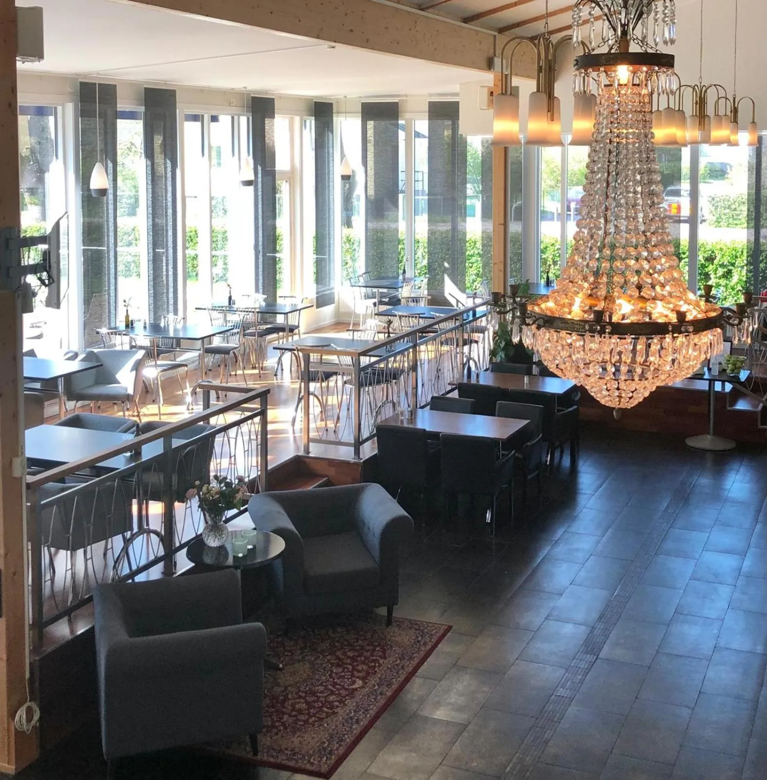 Restaurant/places to eat in Arena Hotell