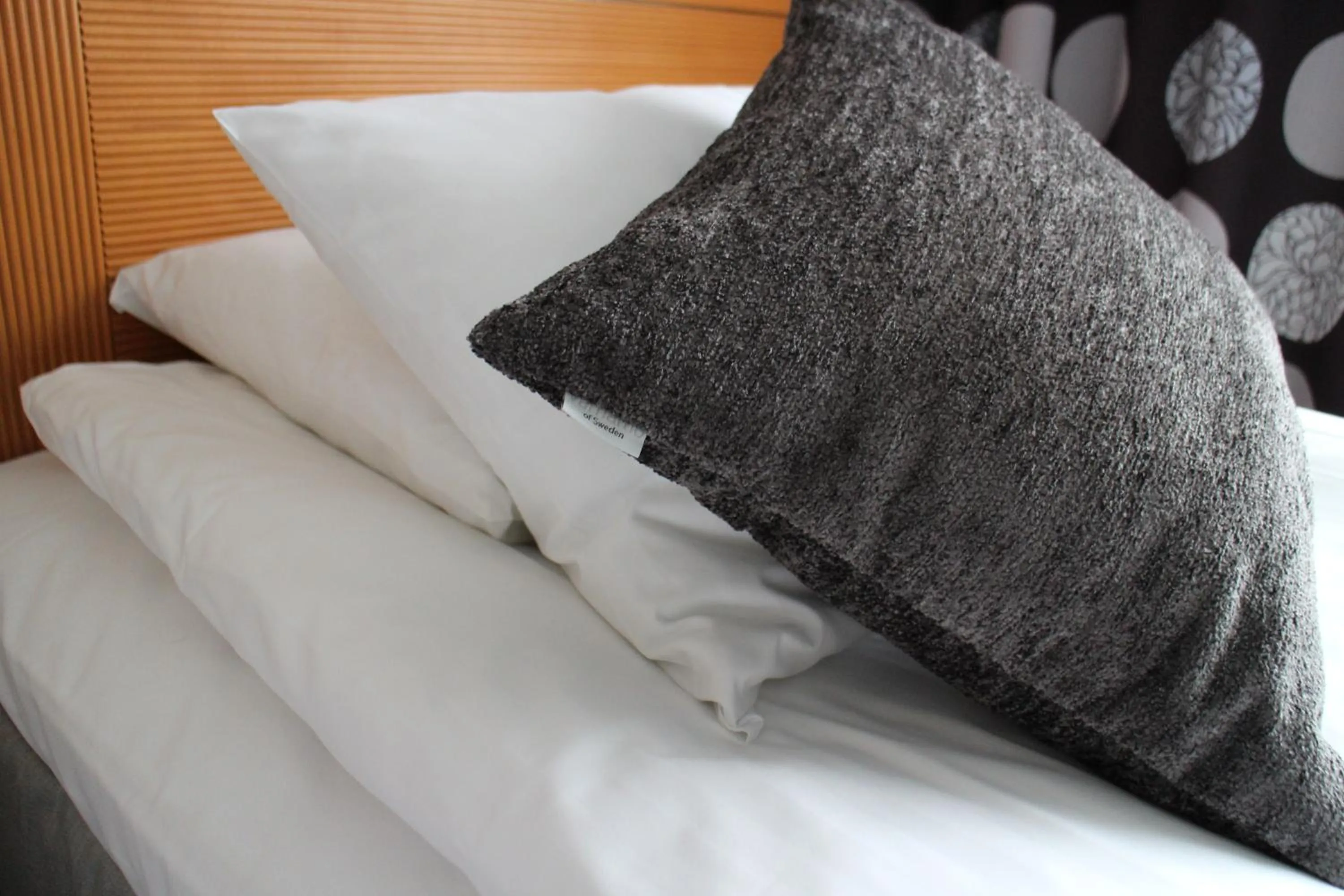 Decorative detail, Bed in Arena Hotell