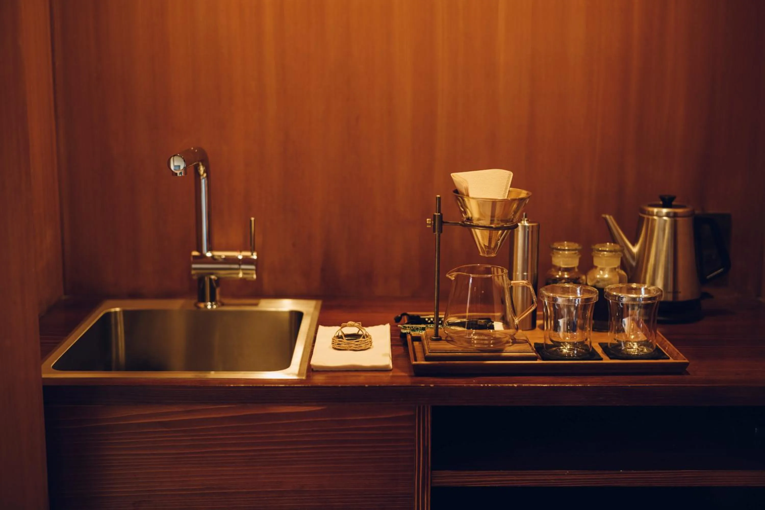 Kitchen or kitchenette in Tsukihi House Kyoto