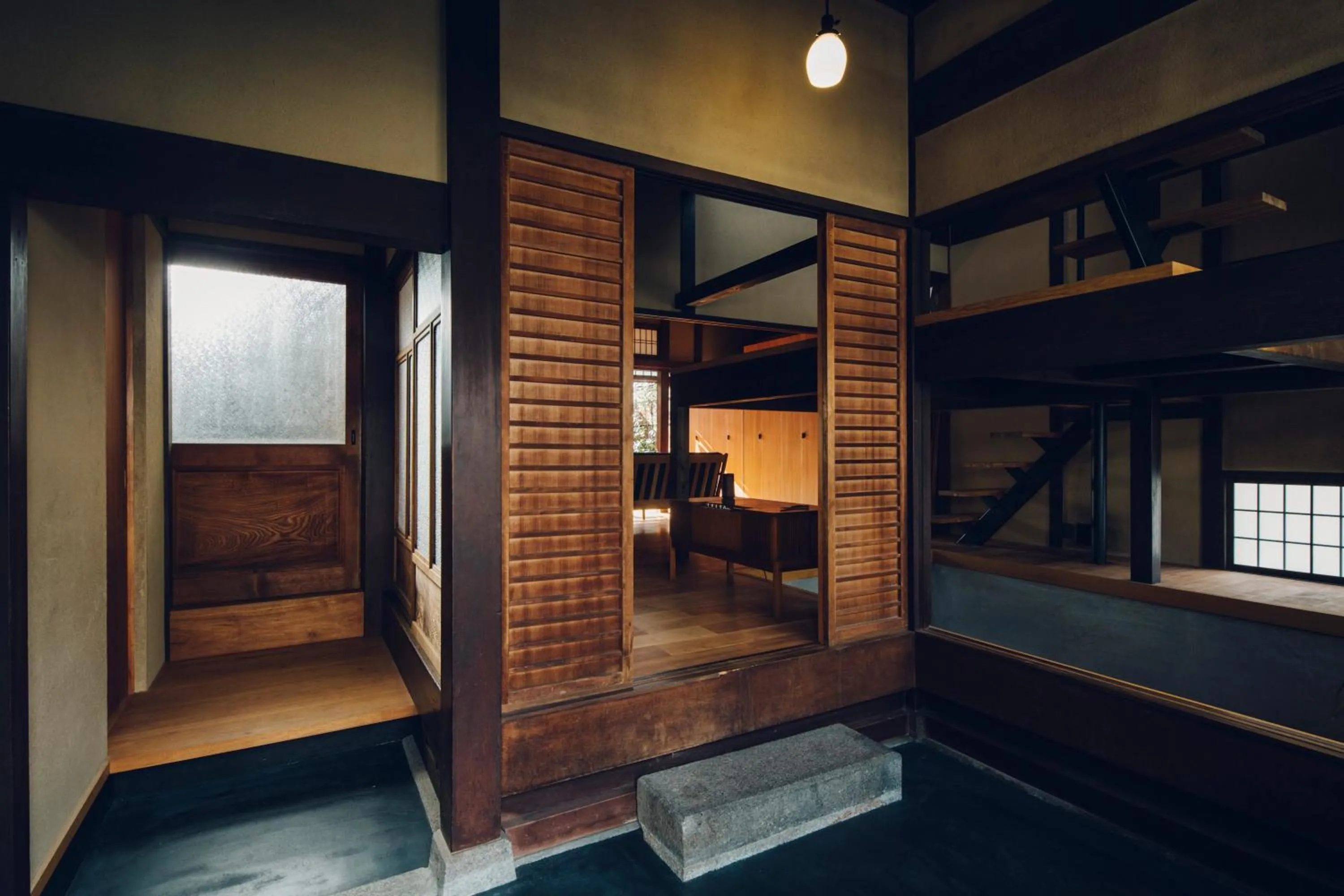 Photo of the whole room in Tsukihi House Kyoto