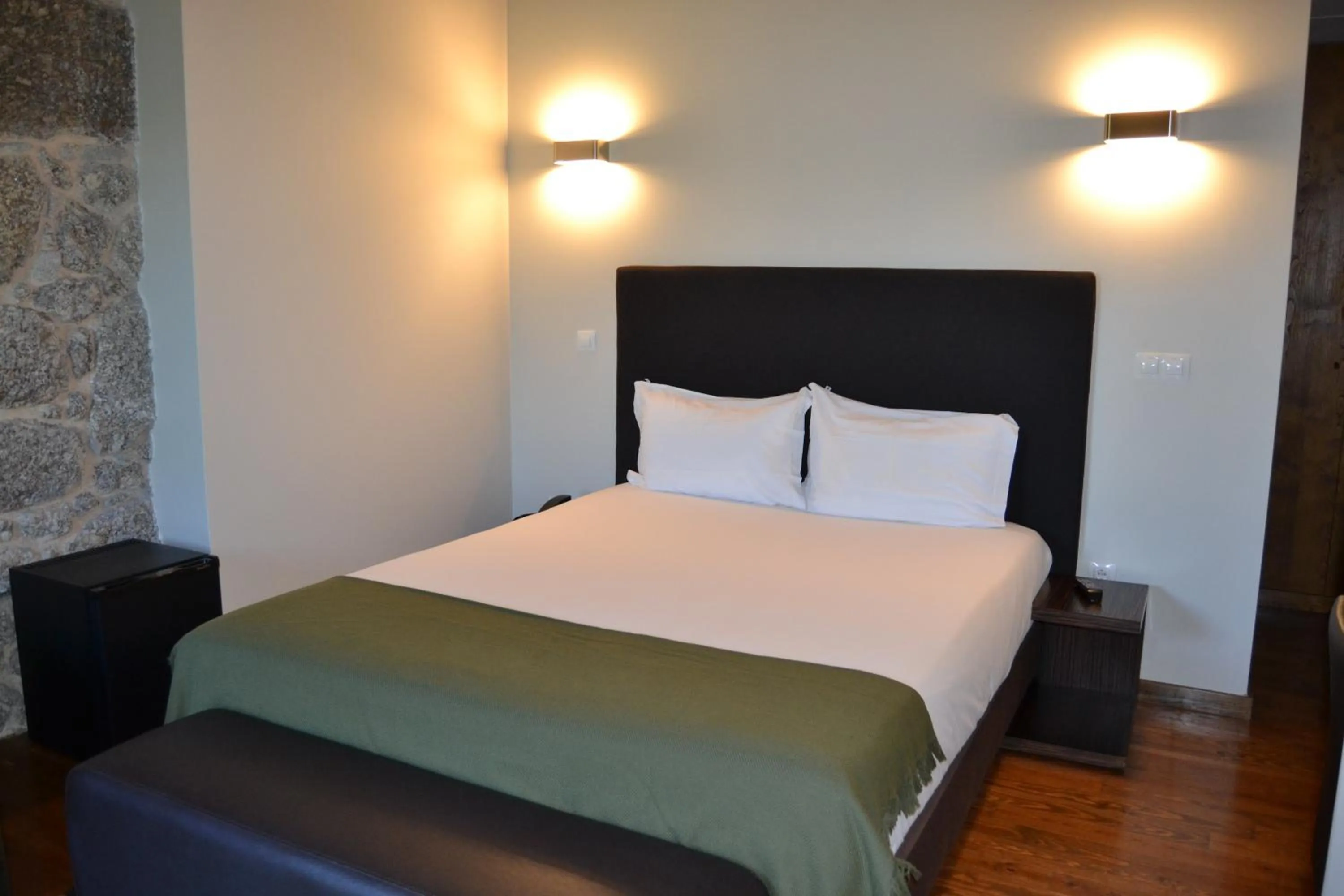 Bed in Quinta do Medronheiro Hotel Rural