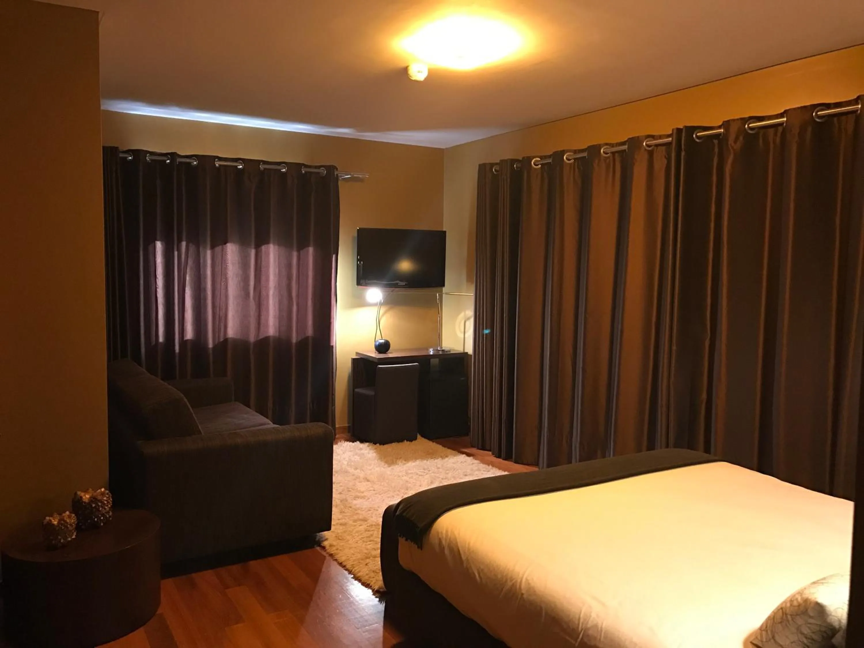 Bed in Quinta do Medronheiro Hotel Rural