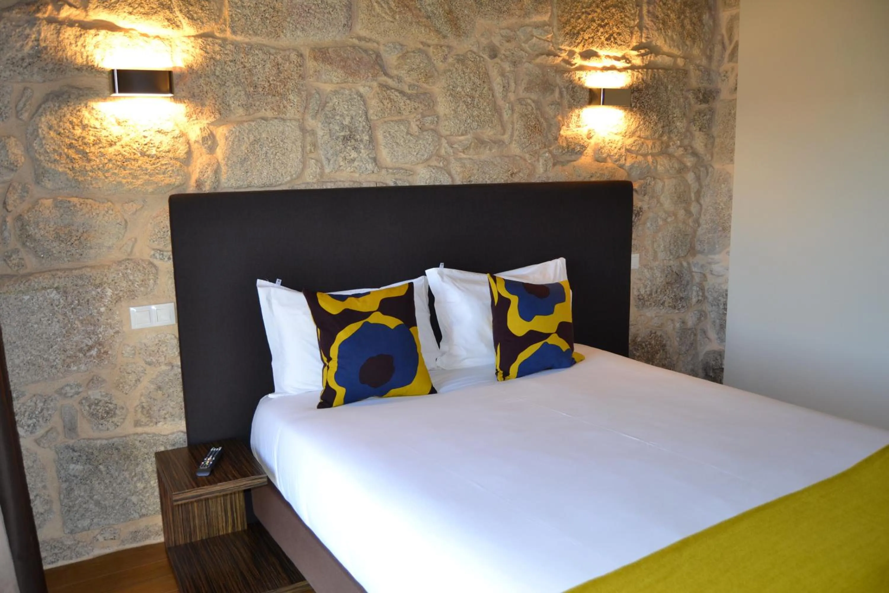 Bed in Quinta do Medronheiro Hotel Rural