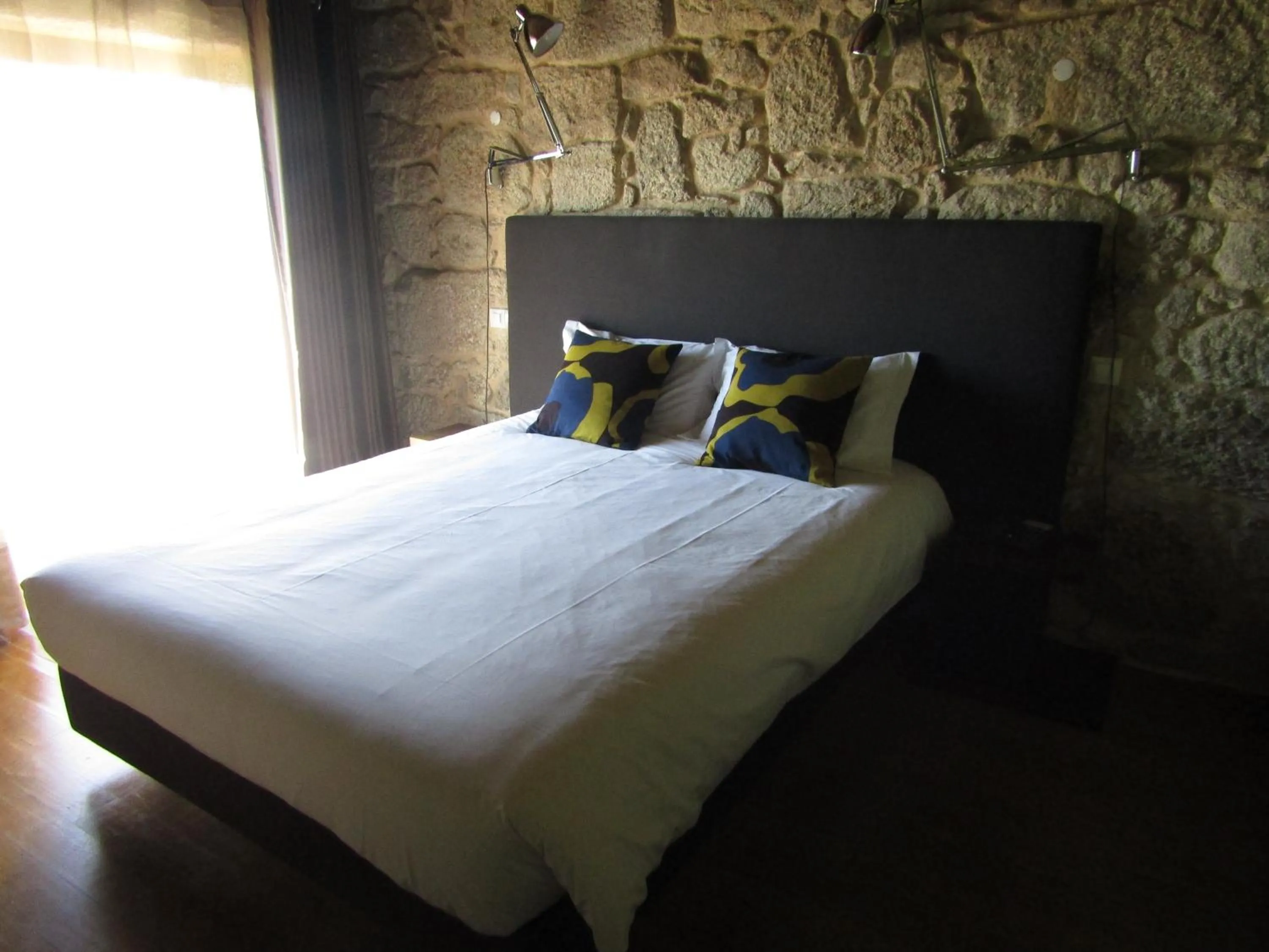 Bed in Quinta do Medronheiro Hotel Rural