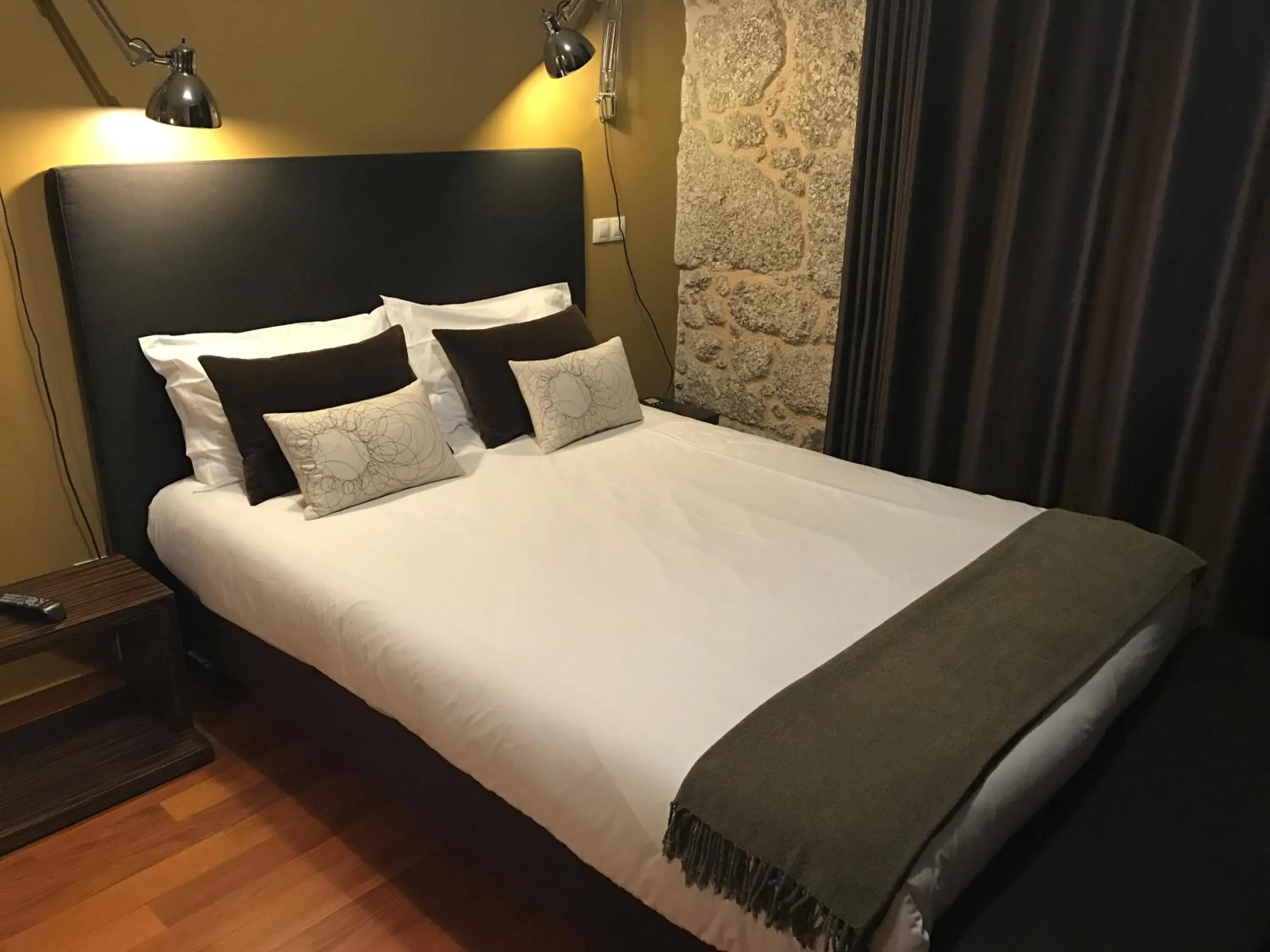 Bed in Quinta do Medronheiro Hotel Rural