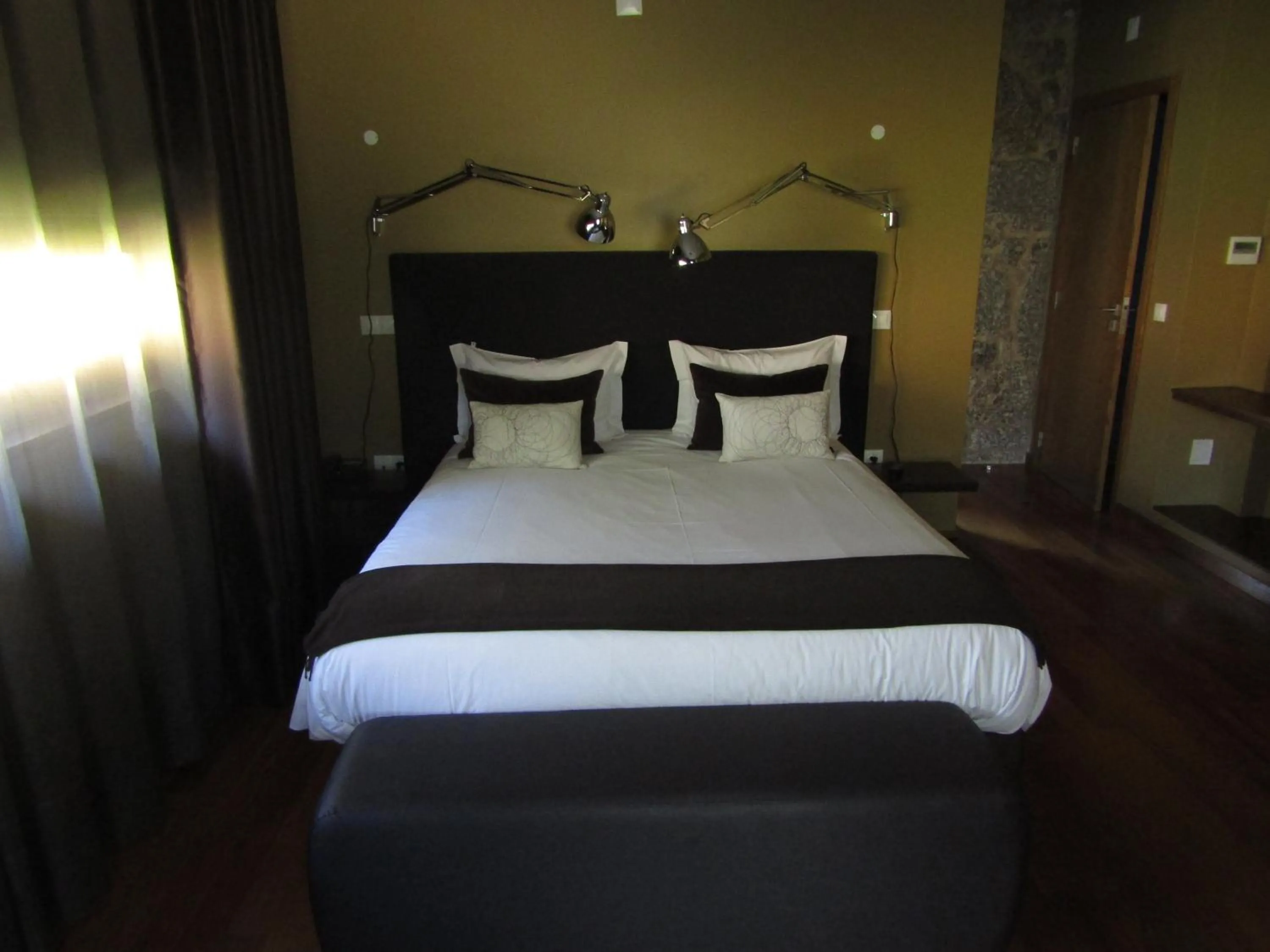 Bed in Quinta do Medronheiro Hotel Rural