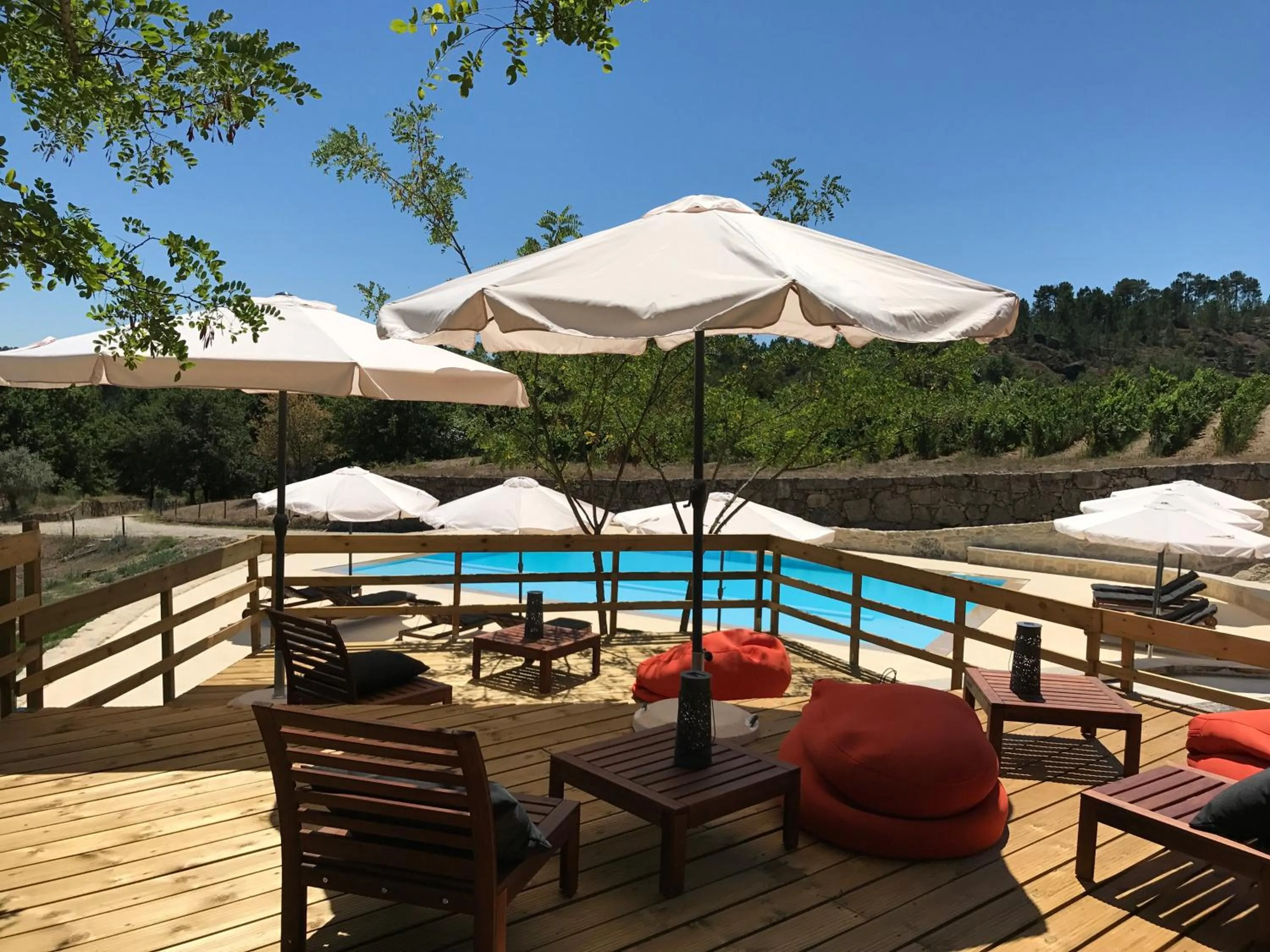 Swimming pool in Quinta do Medronheiro Hotel Rural