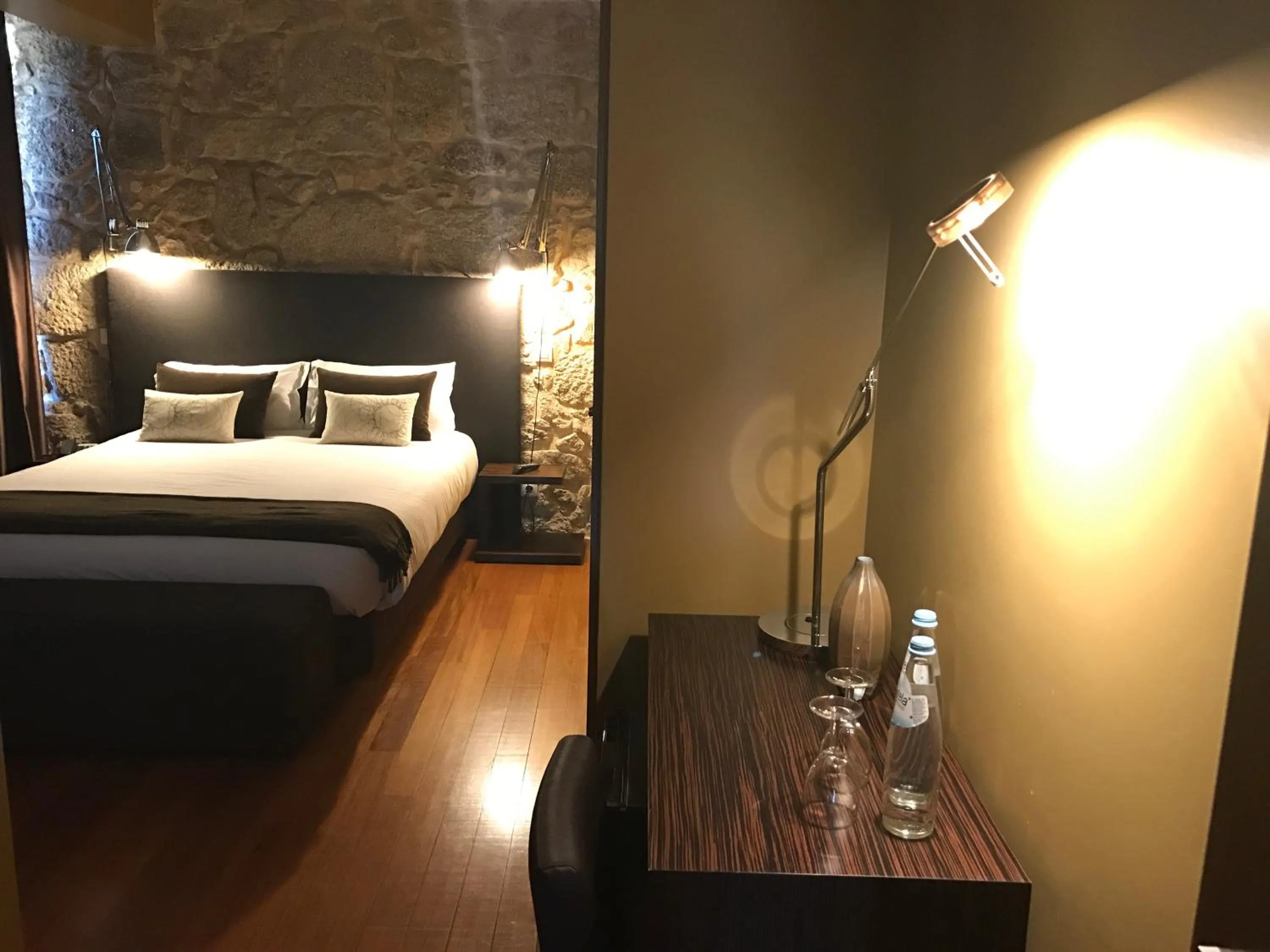 Bed in Quinta do Medronheiro Hotel Rural