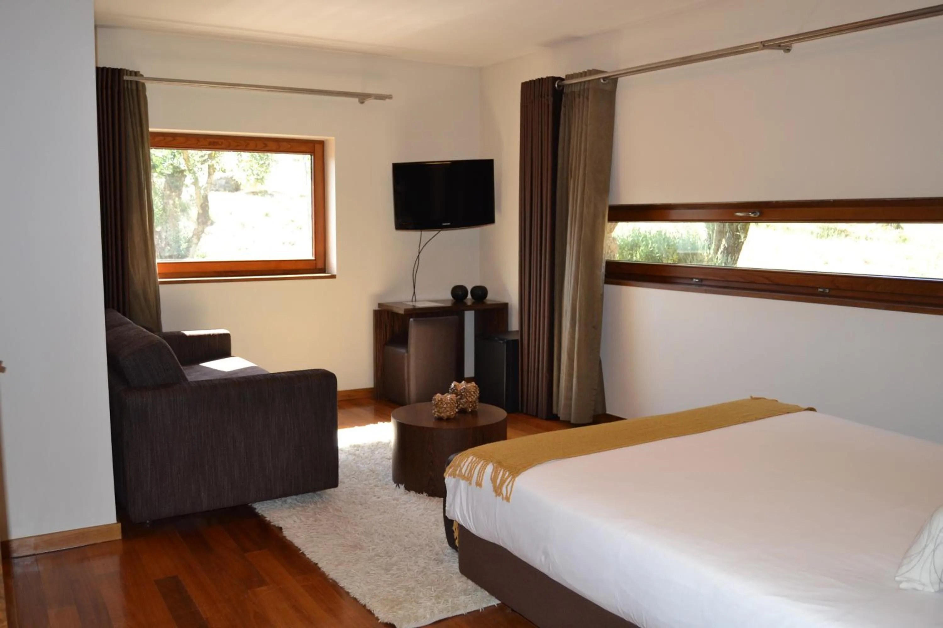 Bed in Quinta do Medronheiro Hotel Rural