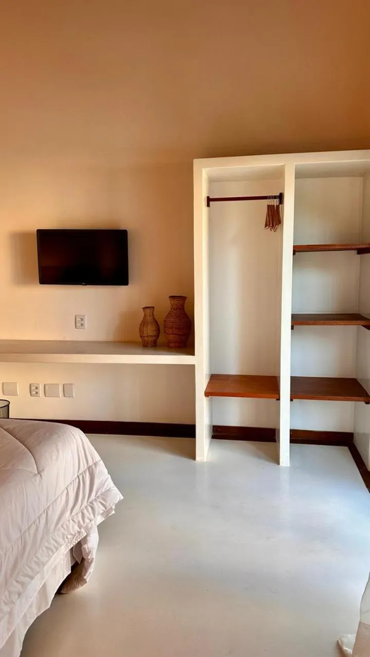 TV and multimedia, Bed in Pipa Lagoa Hotel