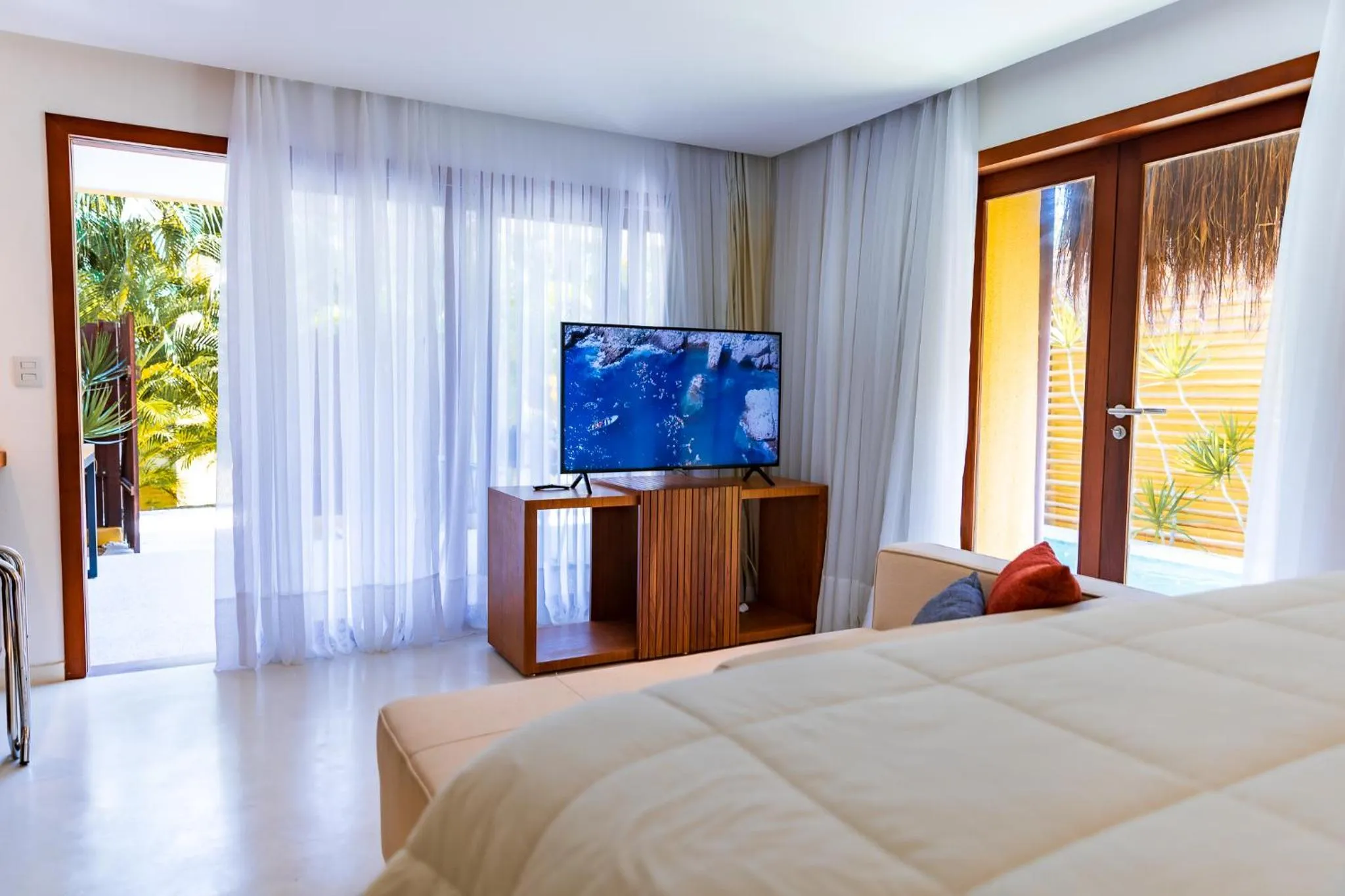 Bedroom, Bed in Pipa Lagoa Hotel