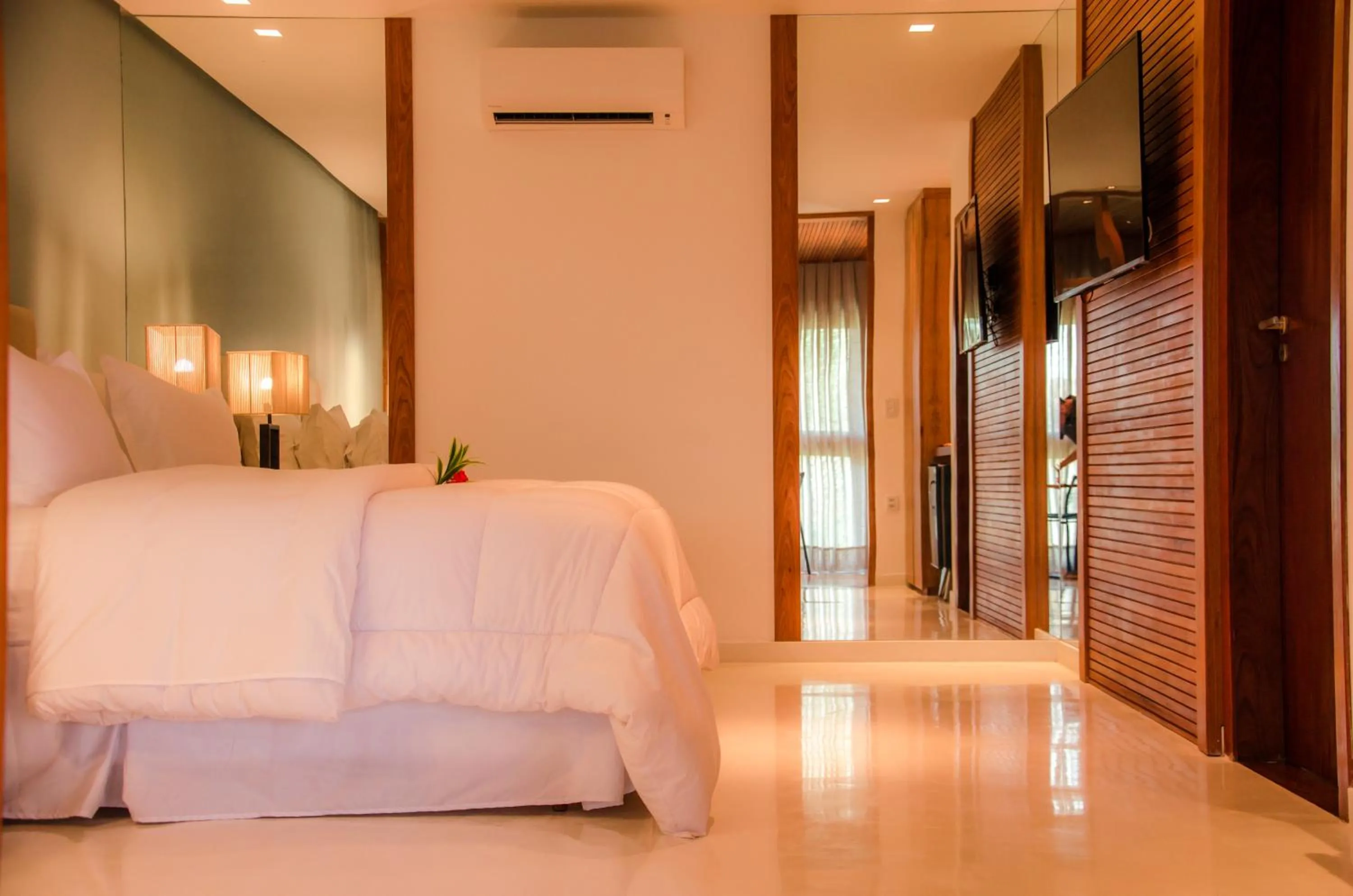 Bedroom, Bed in Pipa Lagoa Hotel