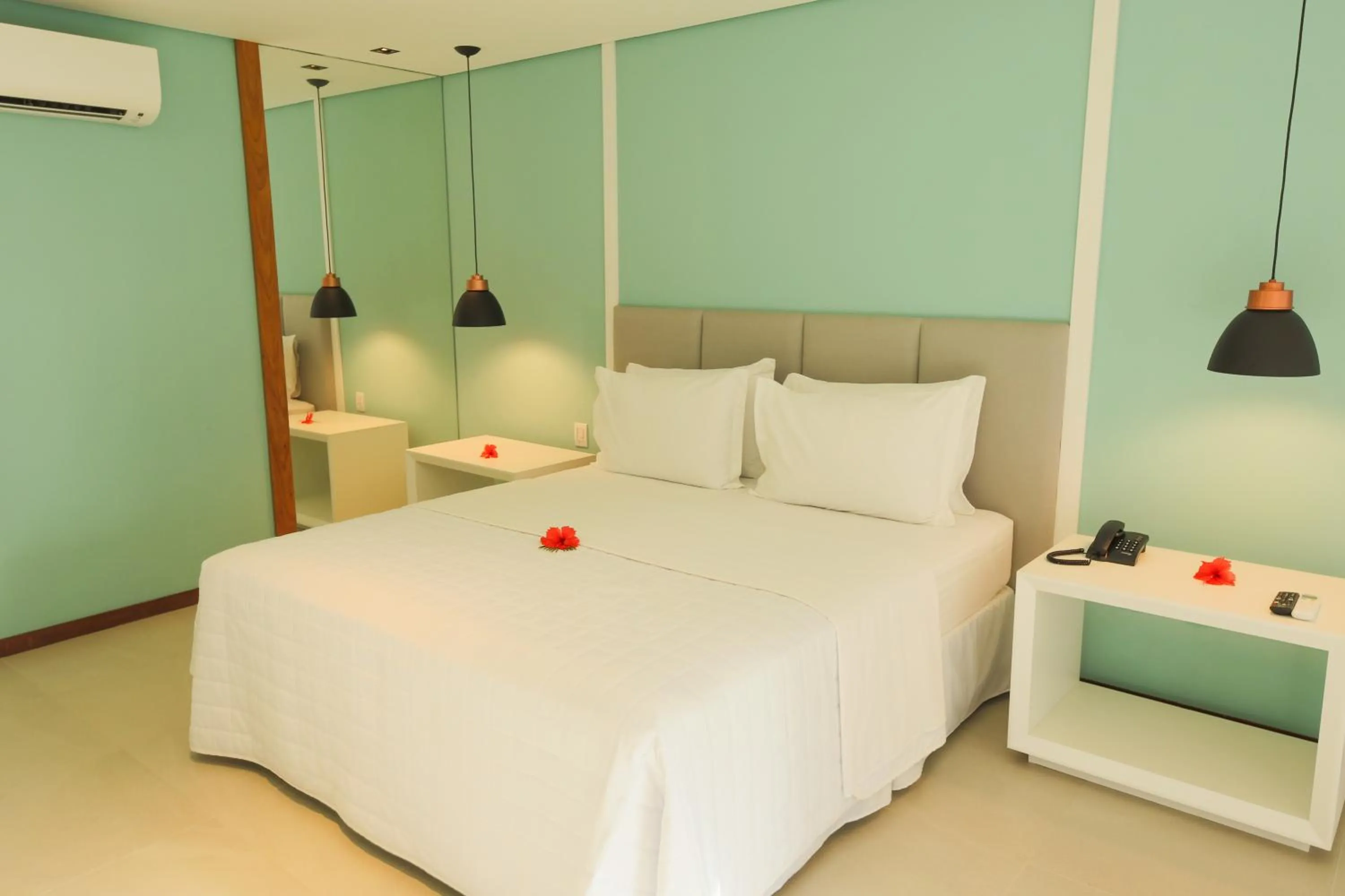 Bedroom, Bed in Pipa Lagoa Hotel