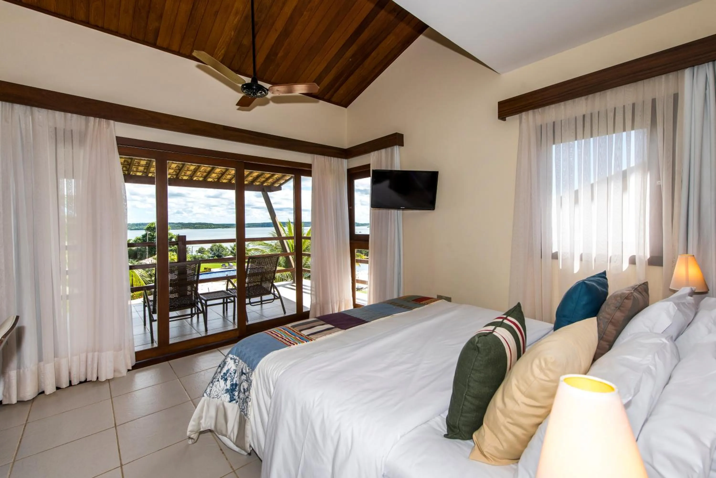 Bedroom, Bed in Pipa Lagoa Hotel