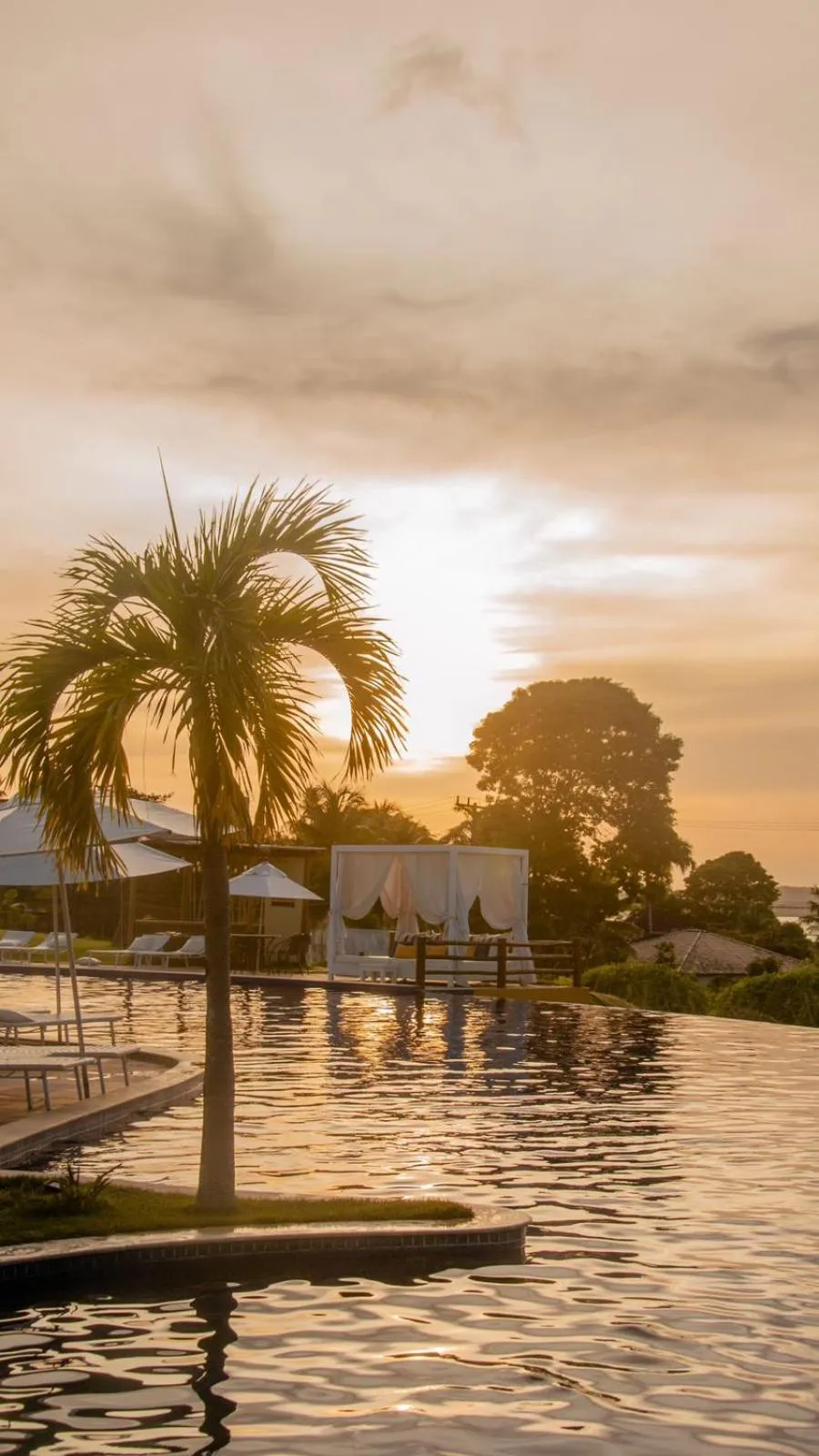 Sunset in Pipa Lagoa Hotel