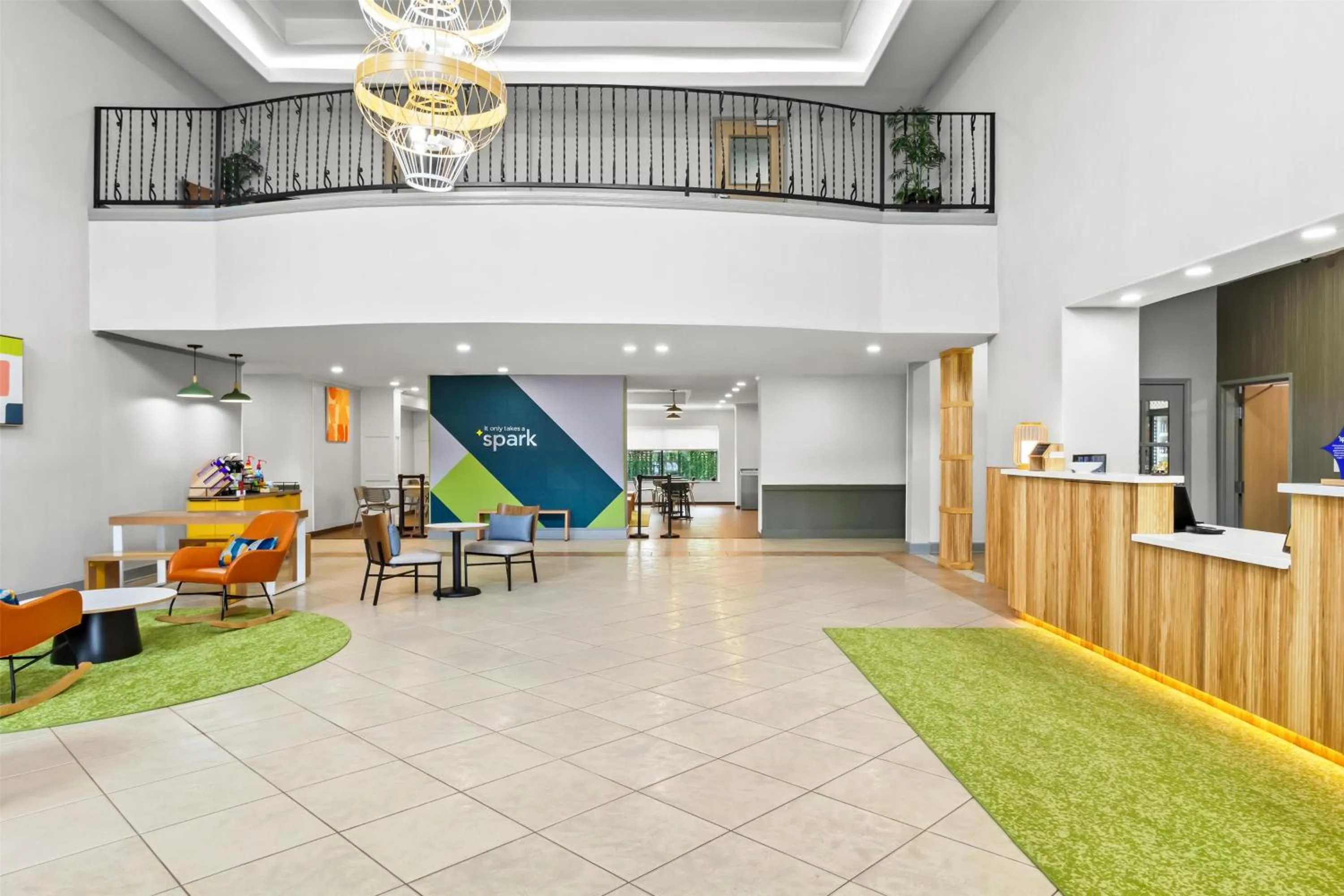 Lobby or reception in Spark By Hilton Houston Hobby Airport