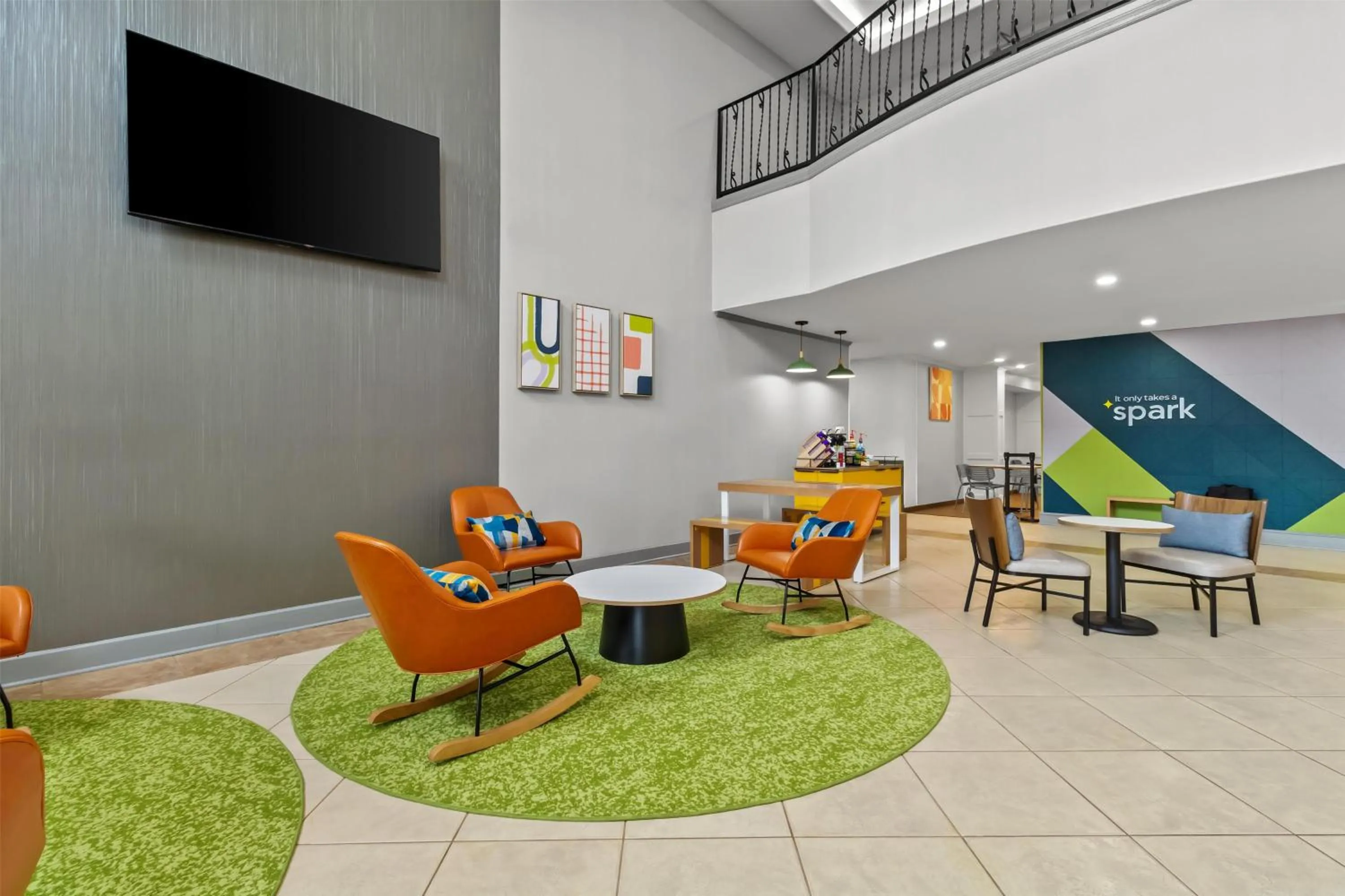 Lobby or reception in Spark By Hilton Houston Hobby Airport