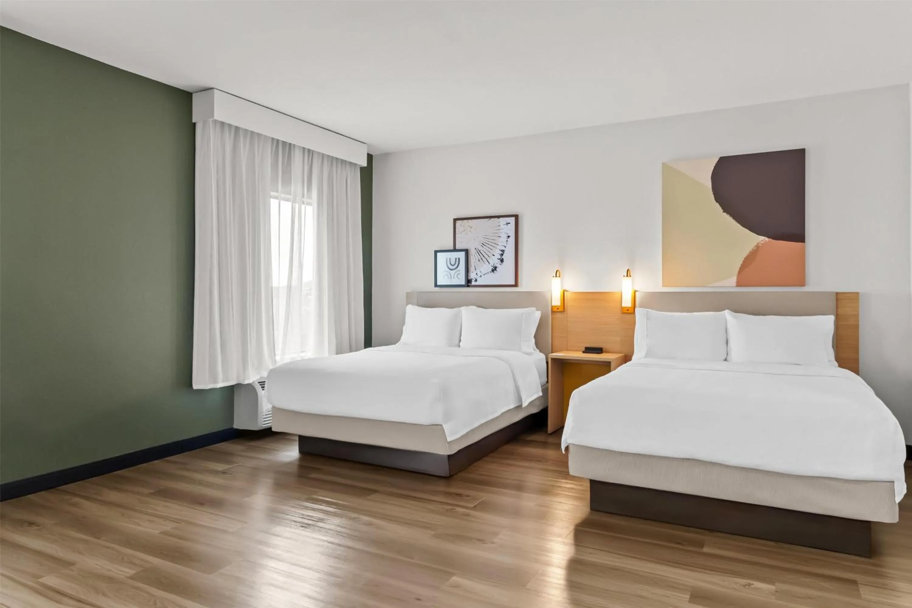 Bed in Spark By Hilton Houston Hobby Airport