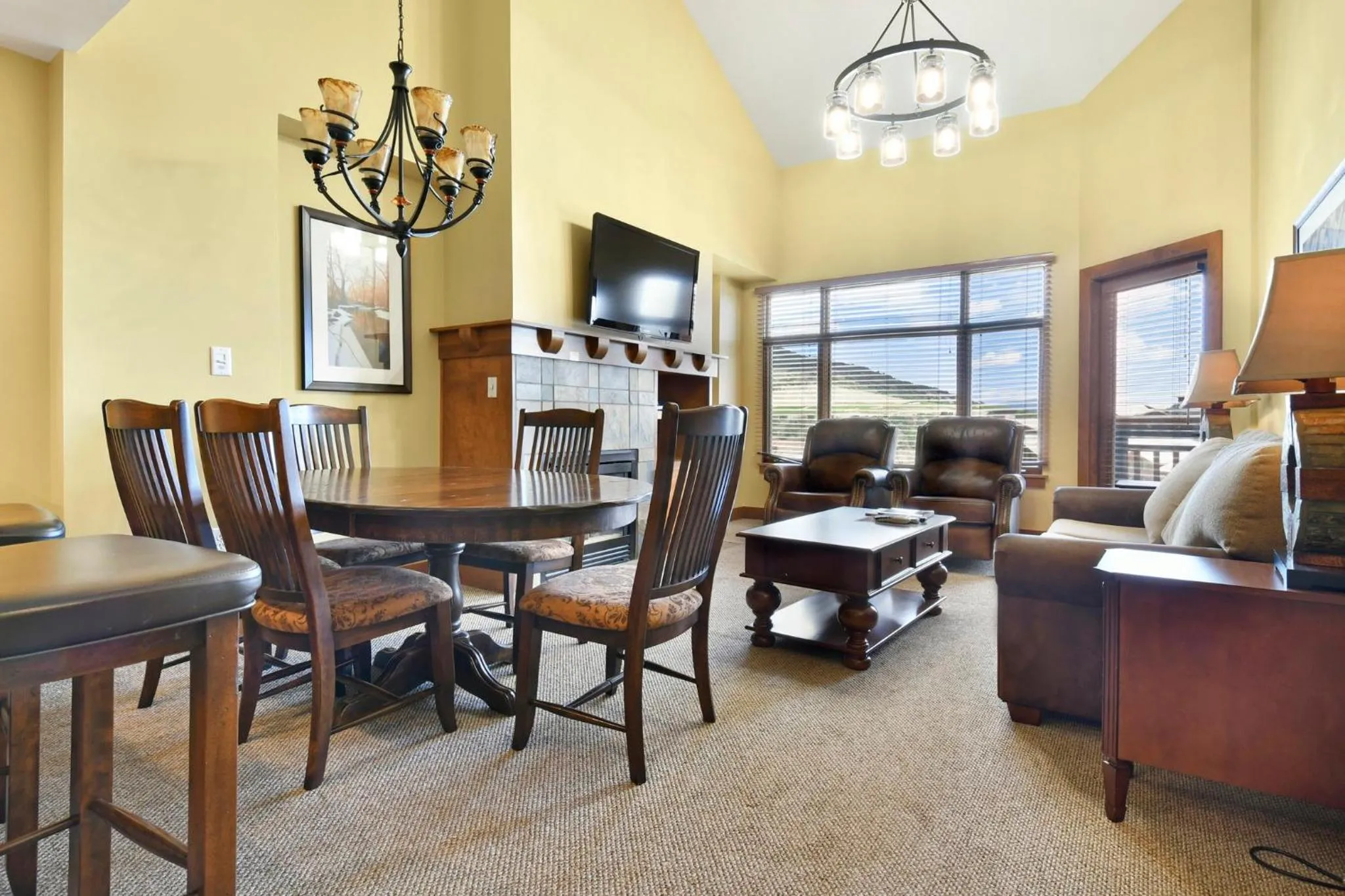 Living room in Sundial Lodge by Park City - Canyons Village