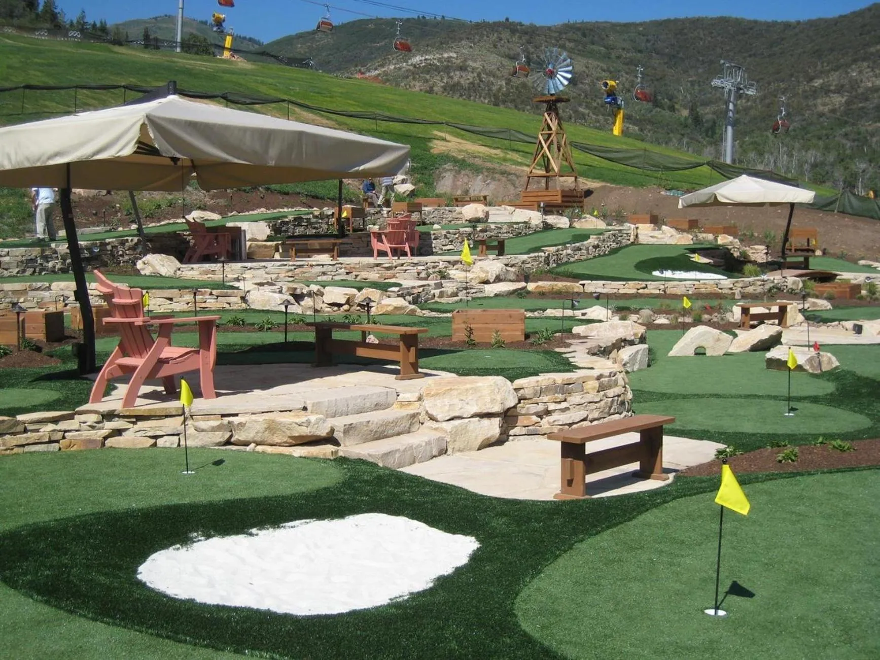Golfcourse in Sundial Lodge by Park City - Canyons Village